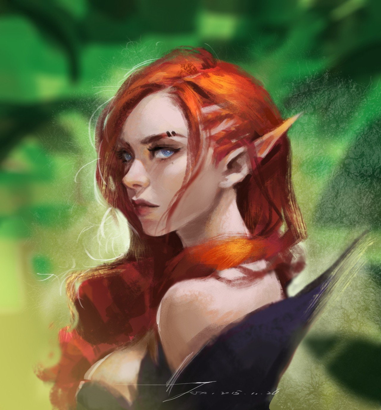 elves, face