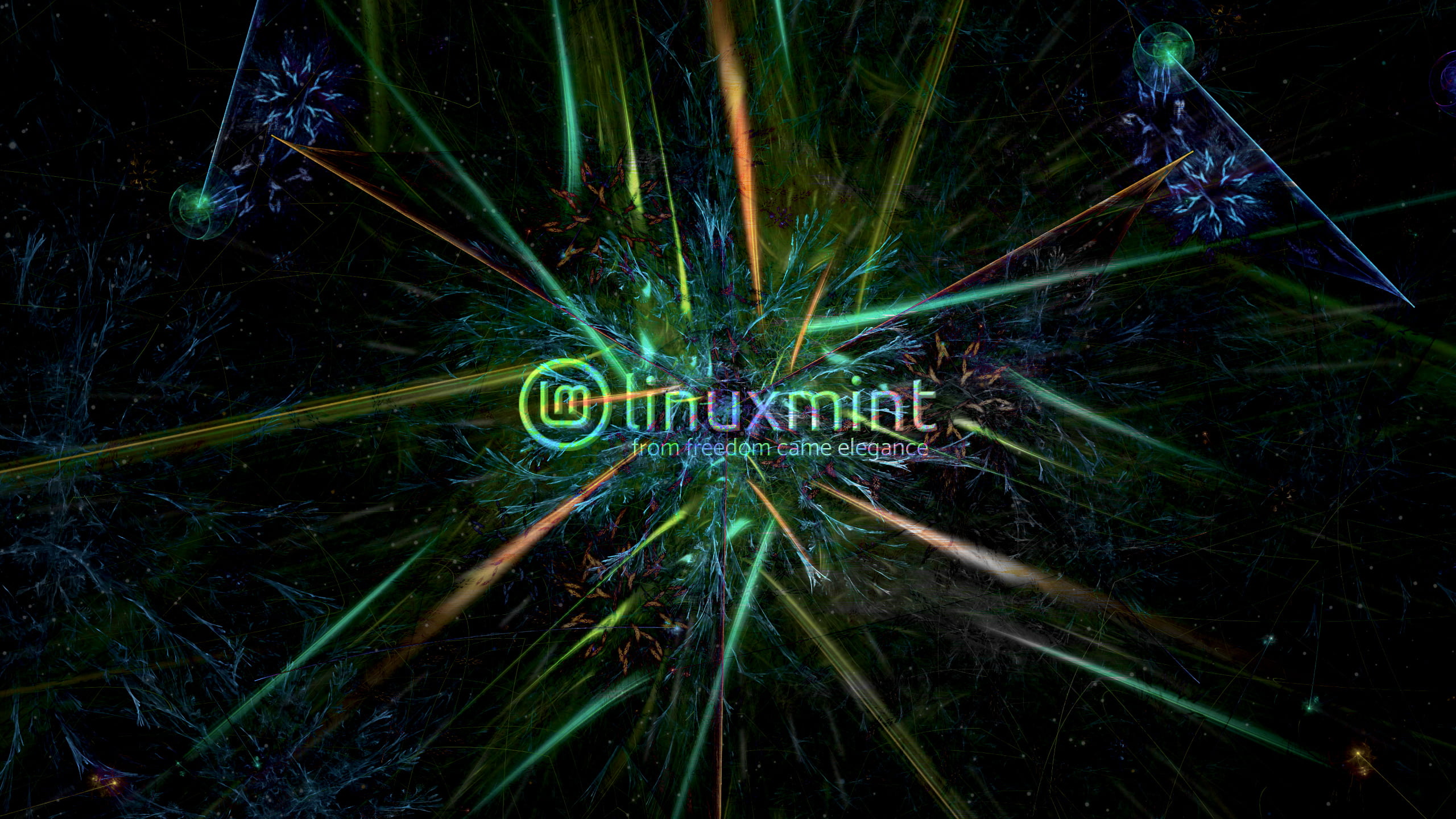Linux, Linux Mint, artwork, texture