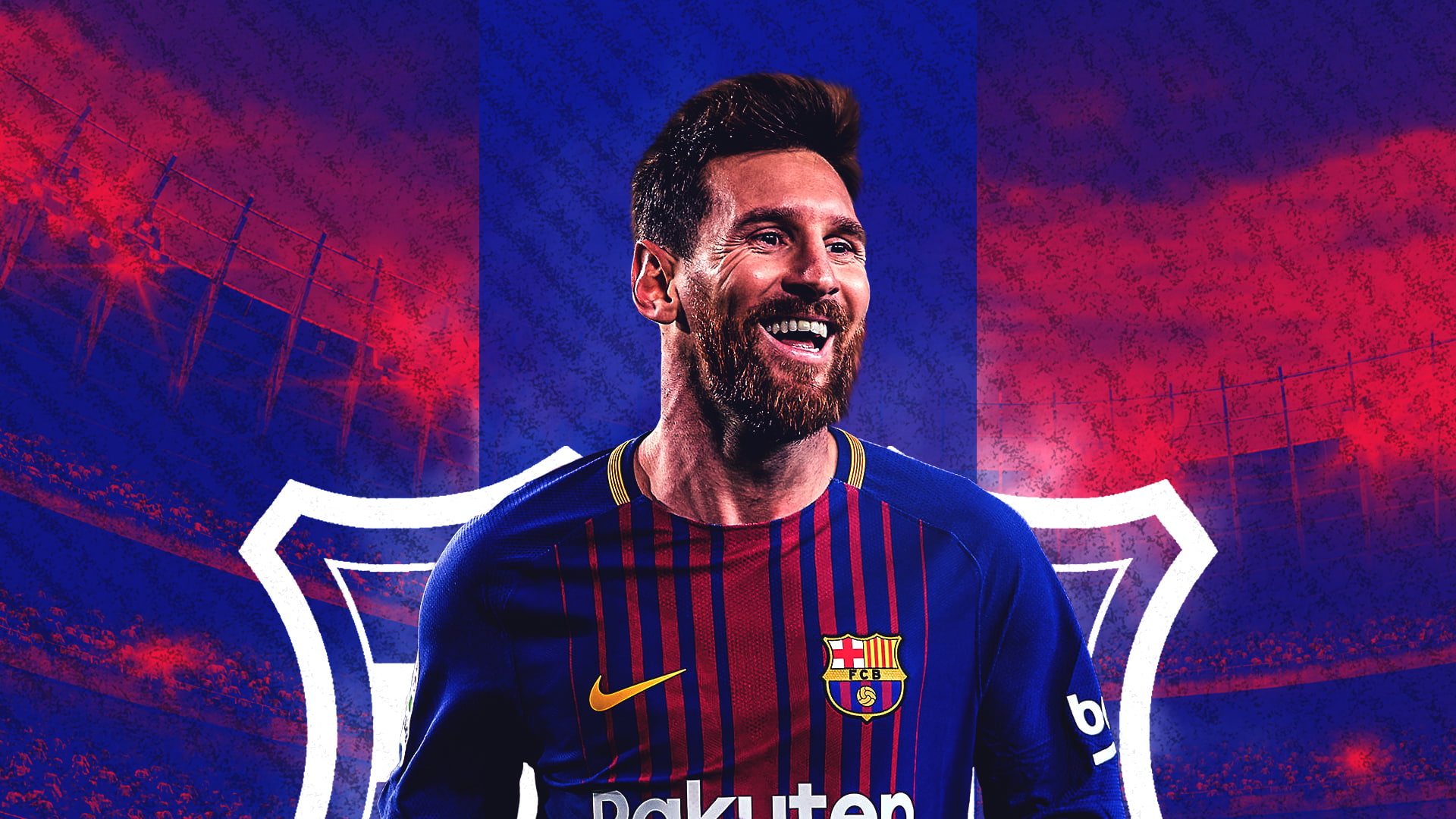 Lionel Messi, beard, facial hair, one person, front view, portrait