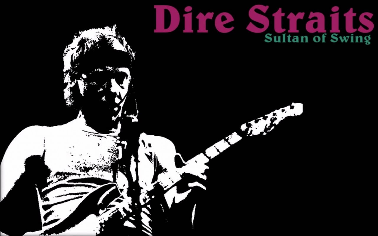 Dire Straits, poster, rock bands