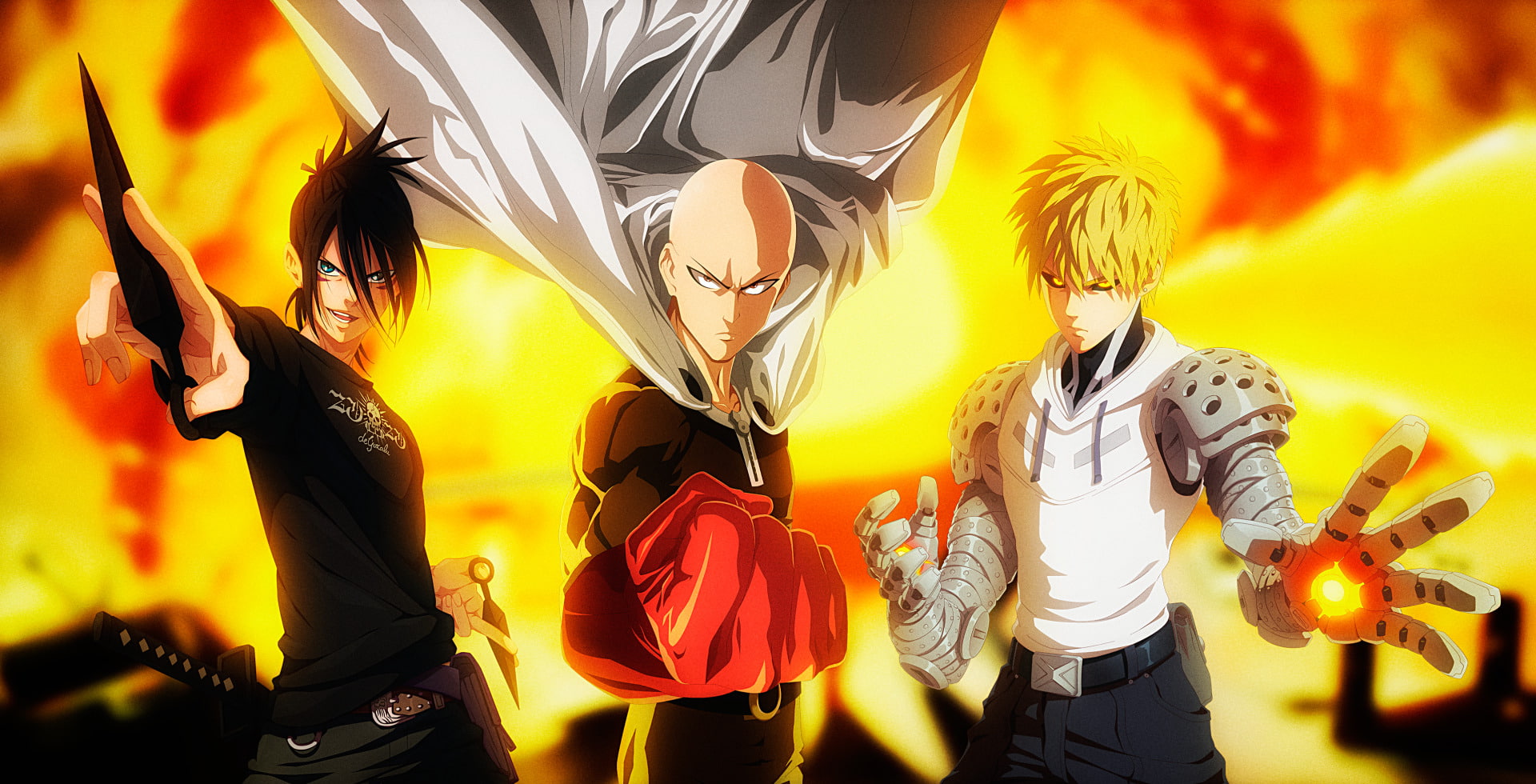 Free download HD wallpaper Anime One Punch Man Genos One