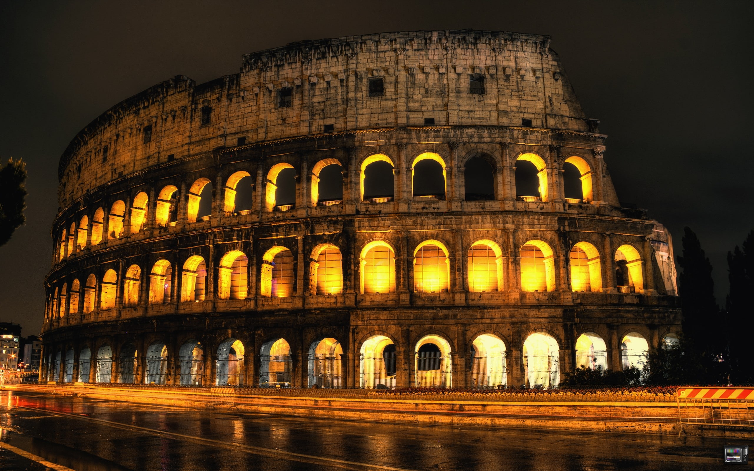 old architecture italy monument colosseum roma coliseum 2560x1600  Architecture Monuments HD Art
