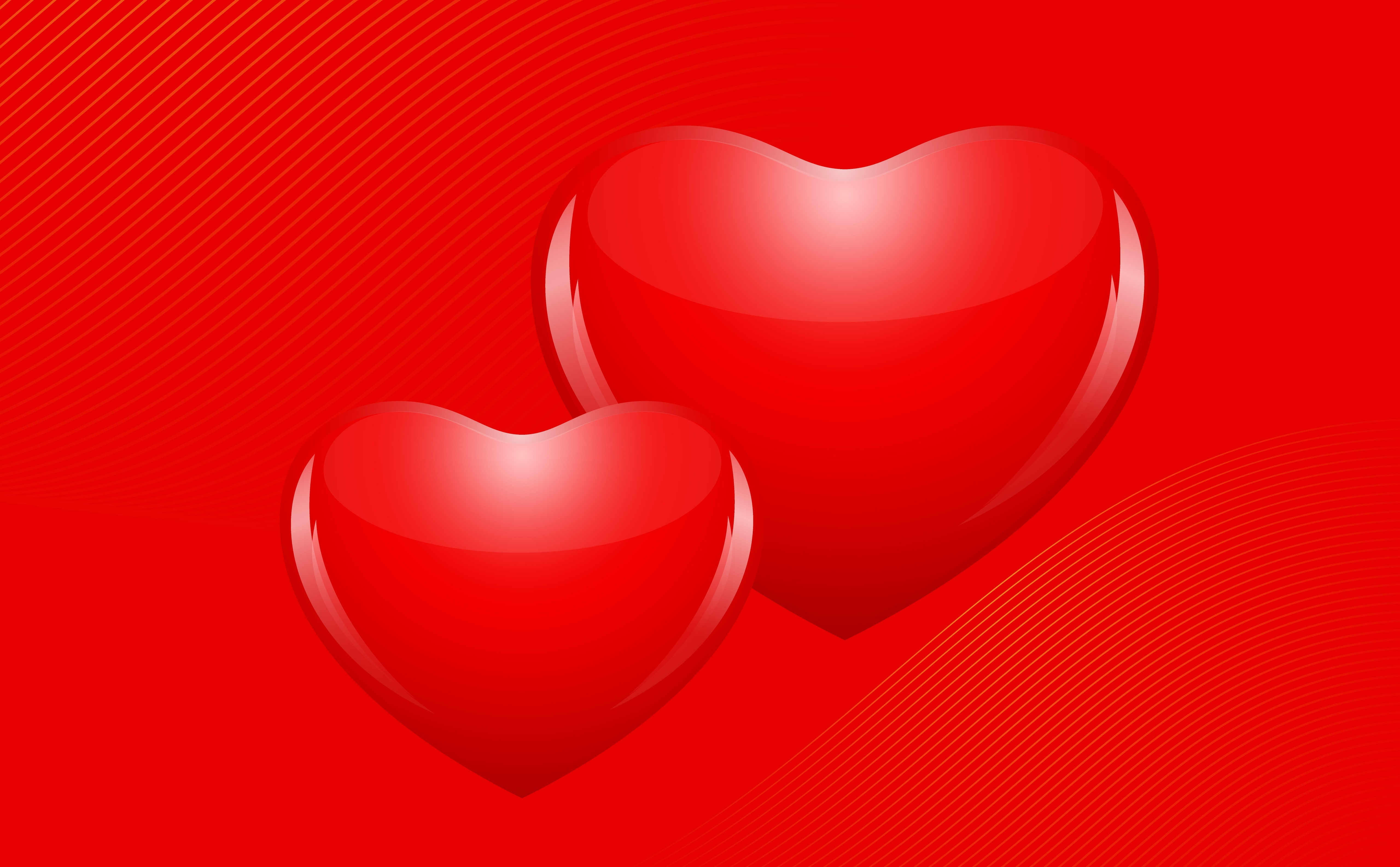 Valentine's Day Hearts 2016, Holidays, Beautiful, Love, White