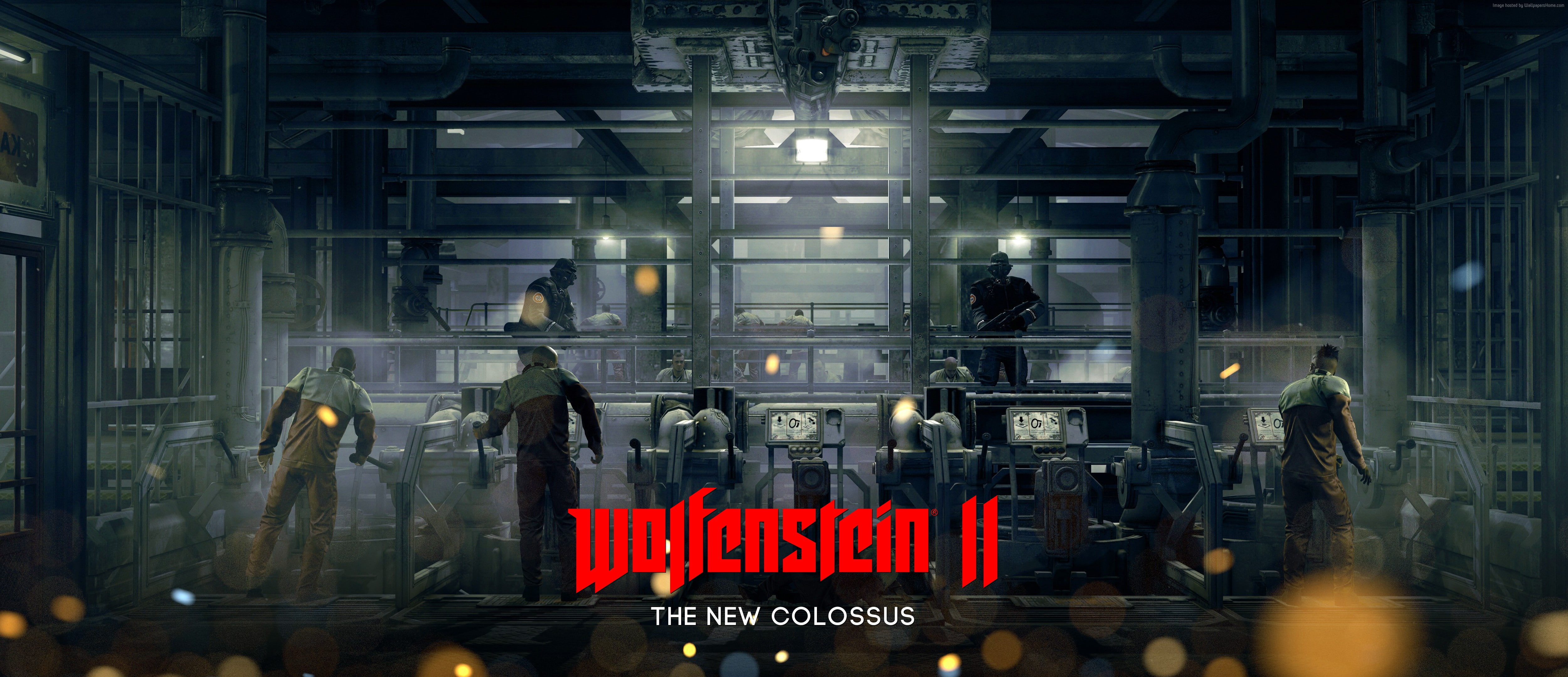 Wolfenstein 2: The New Colossus, E3 2017, 4k