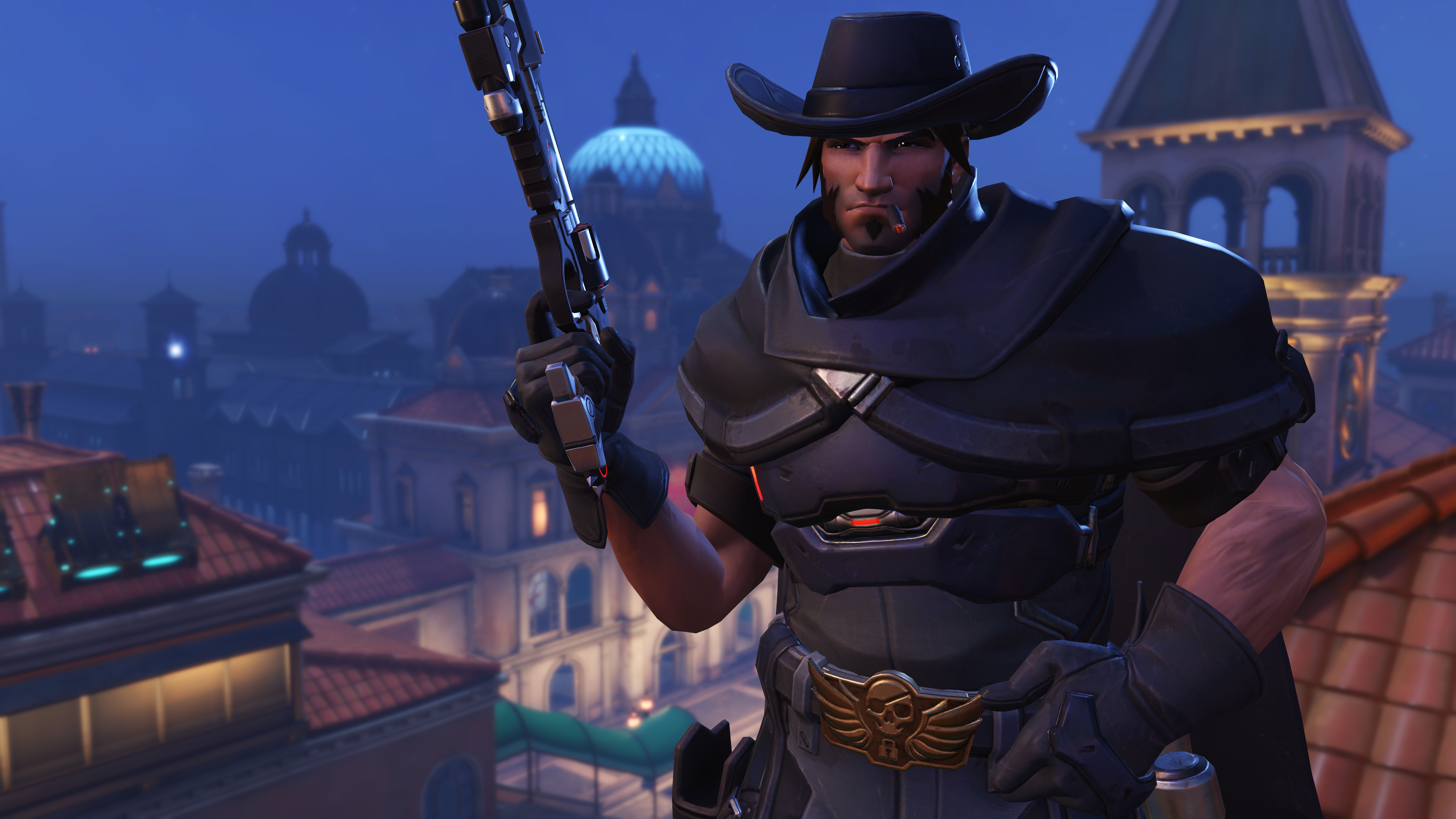 Overwatch, Blackwatch, McCree (Overwatch), one person, front view