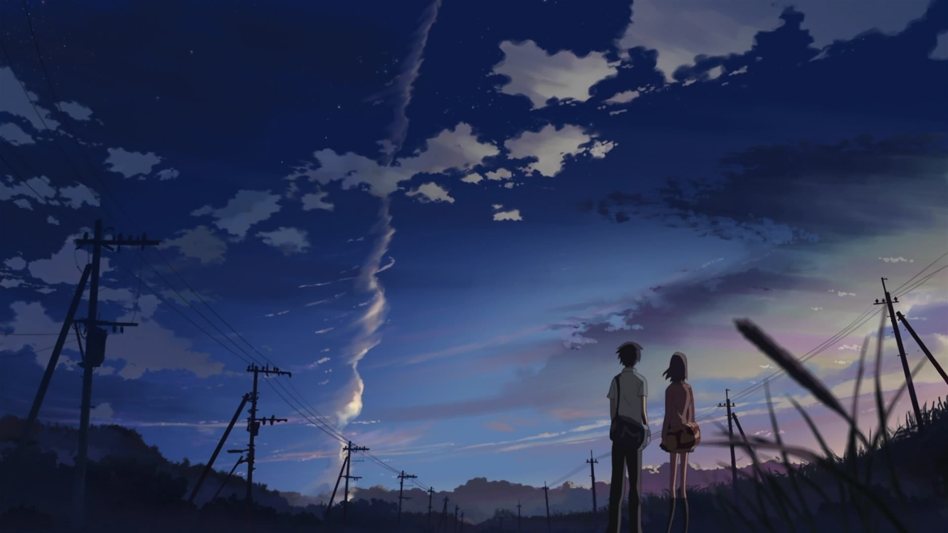Your Name wallpaper, 5 Centimeters Per Second, anime, artwork