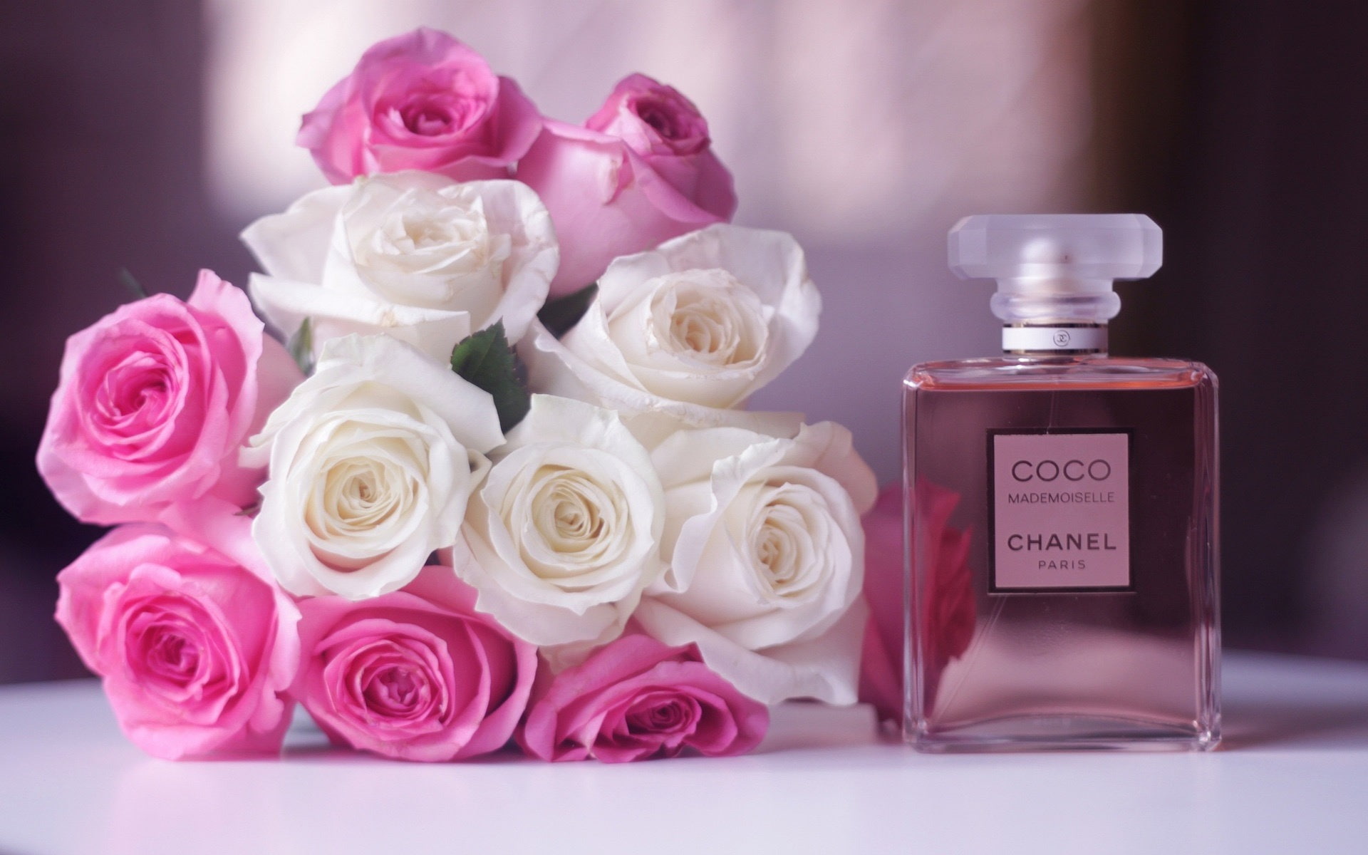 CHANEL COCO-Brand perfume wallpapers, Coco Chanel fragrance bottle