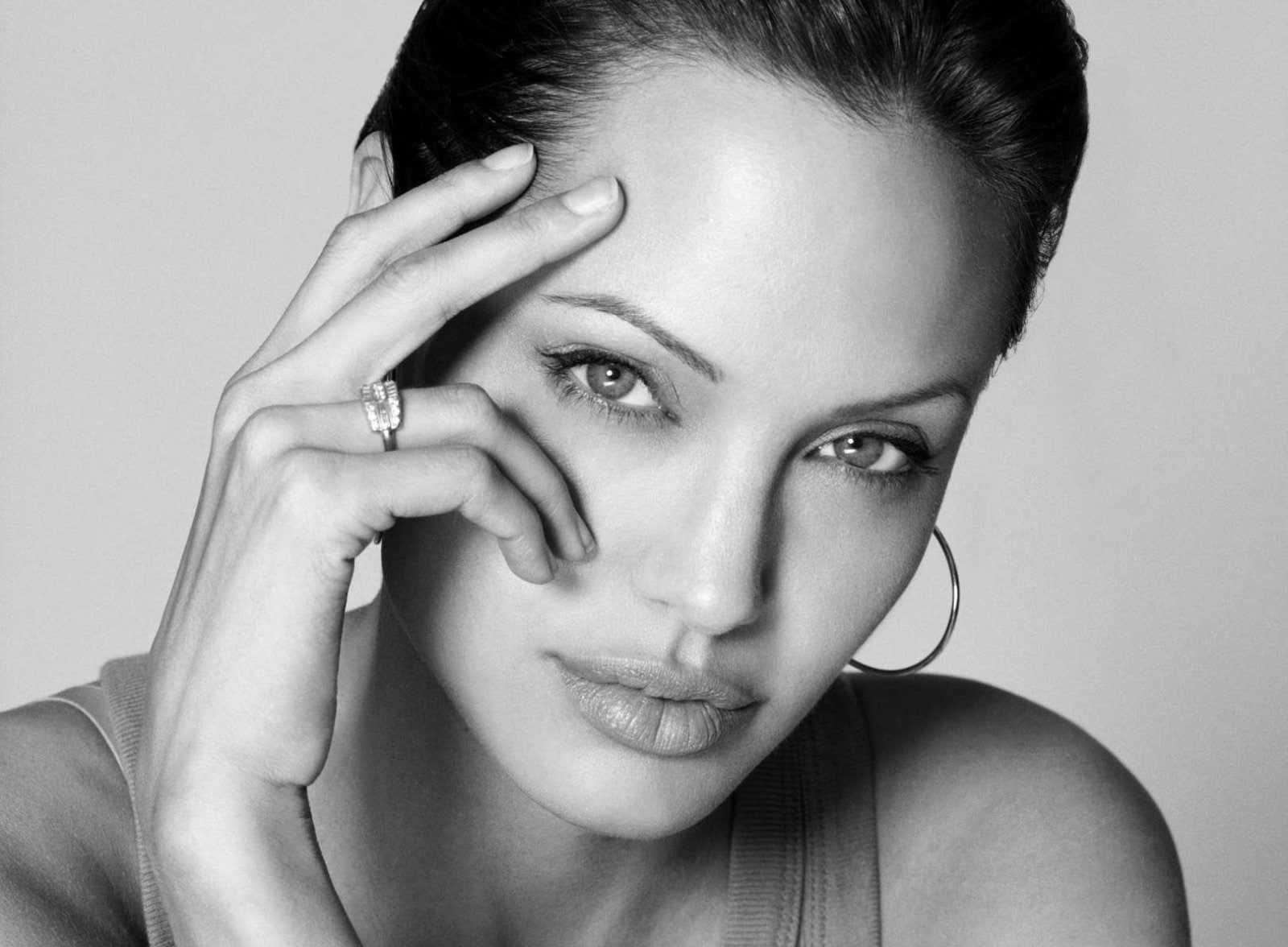 Angelina Jolie Awesome Portrait  Photoshoot