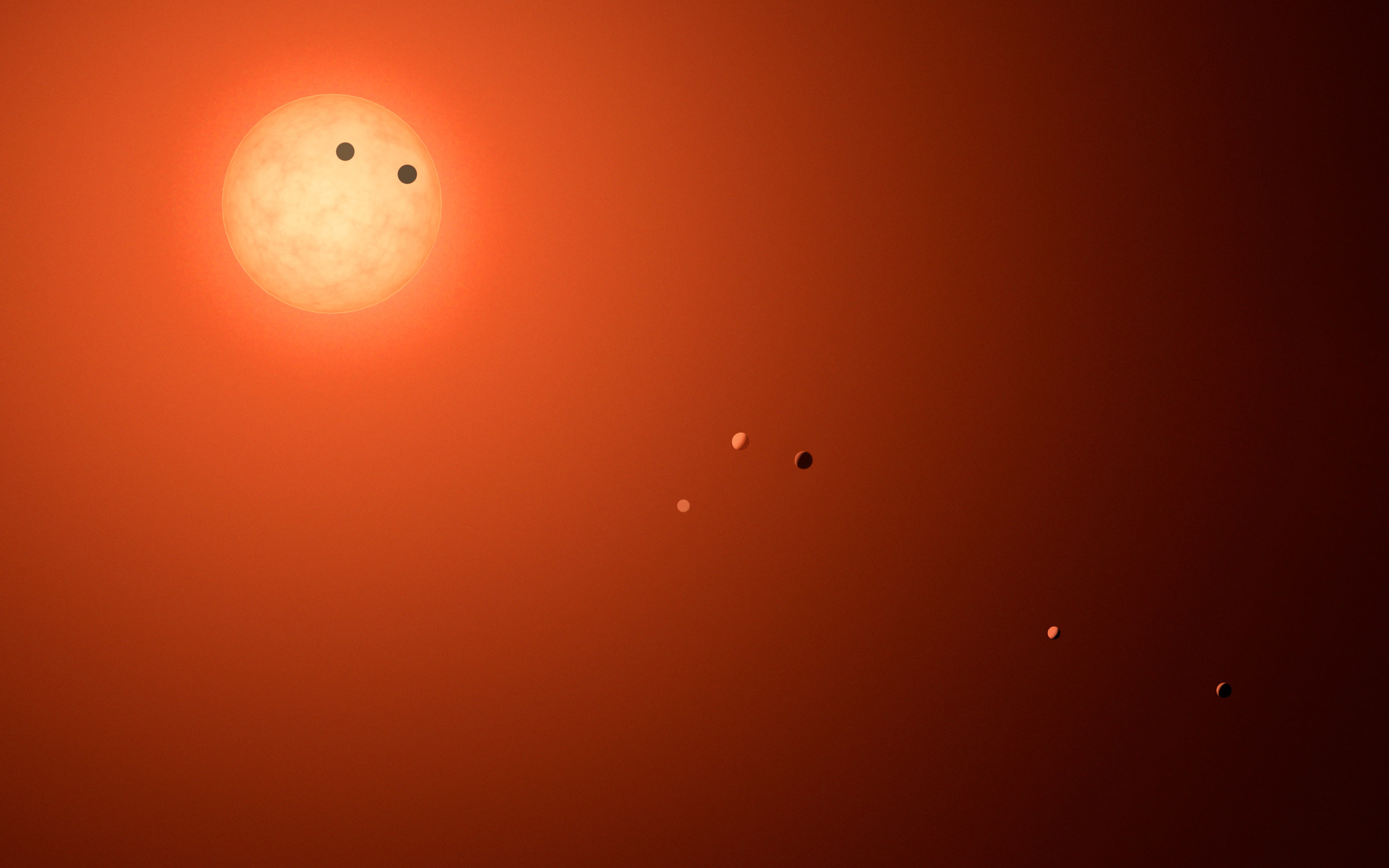 Solar System, Space, Planets, Minimal