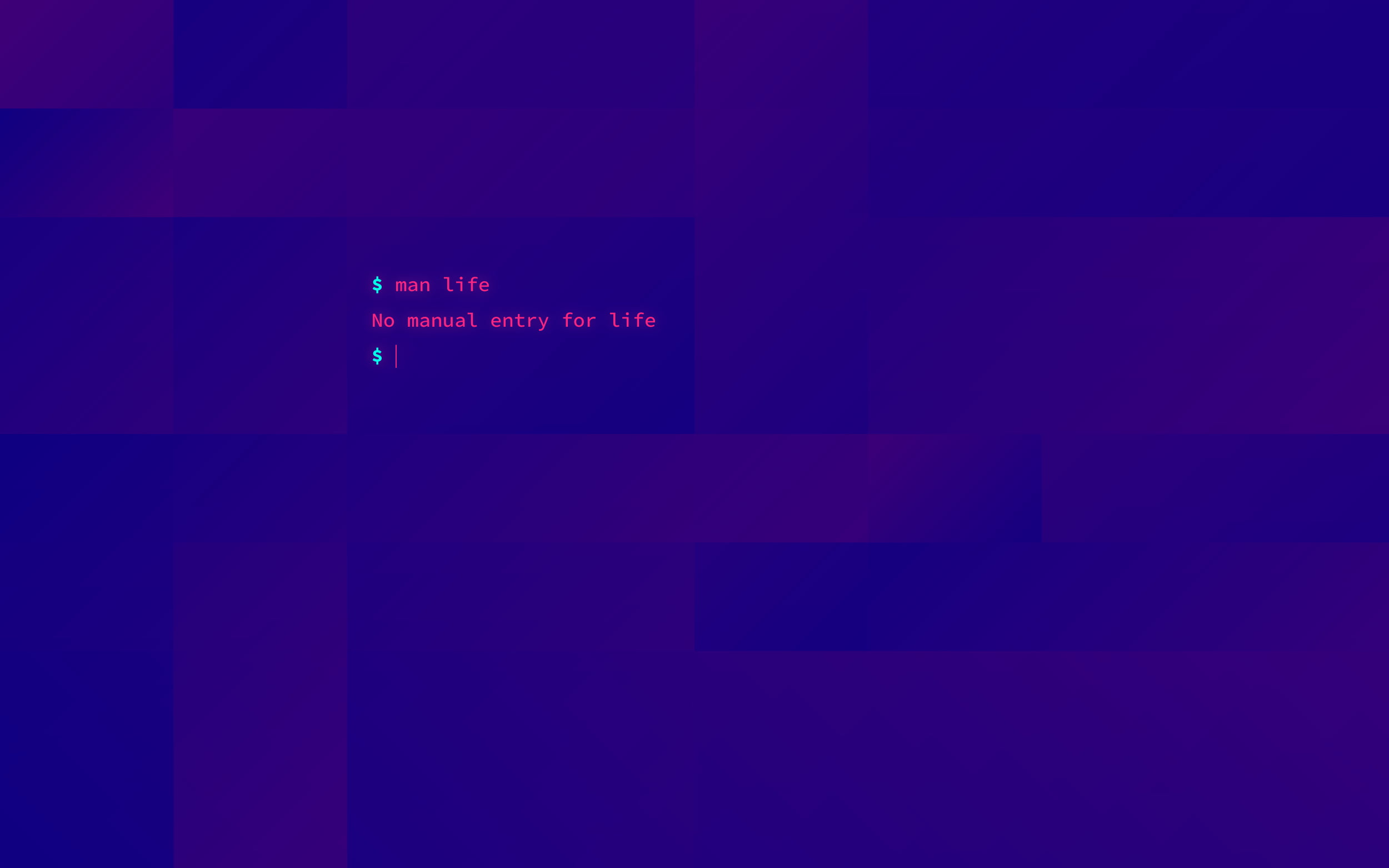 Unix, abstract, rectangle, violet, humor, computer, minimalism