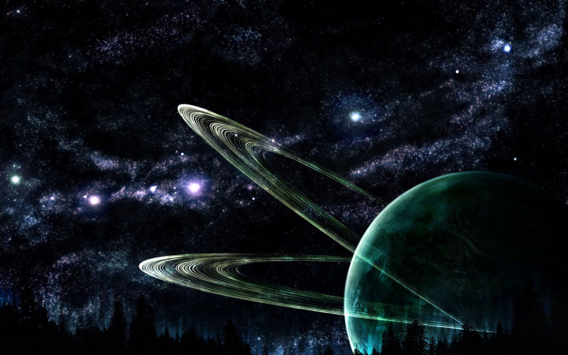 Sci Fi, Planetary Ring