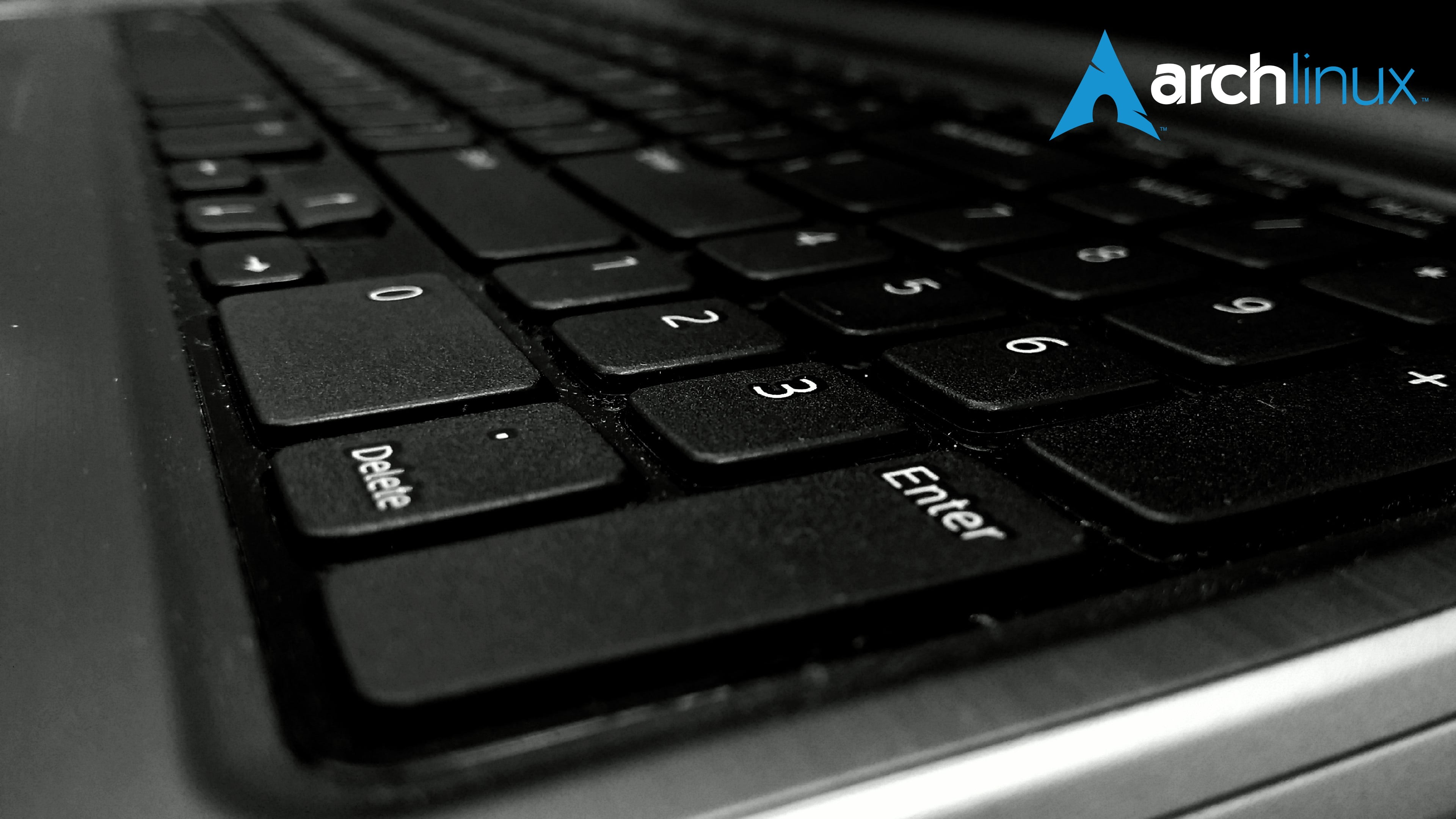 Arch Linux, open source, computer, laptop, keyboards, technology