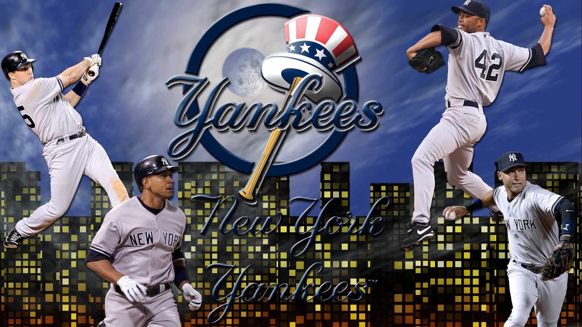 New York Yankees wallpaper, 2015, sport, playing, competitive Sport
