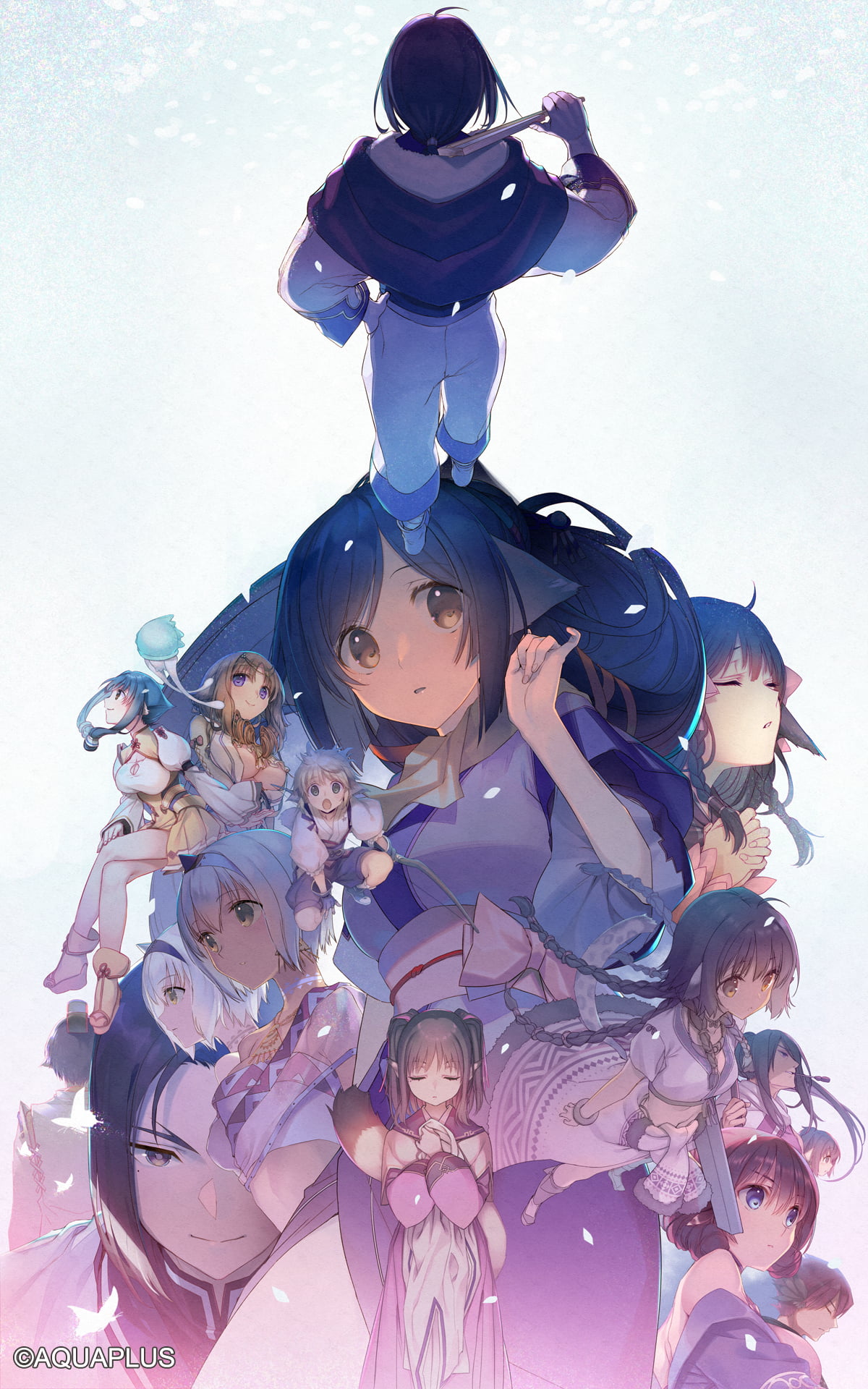 anime, anime girls, Tatami to Hinoki, Utawarerumono, vertical