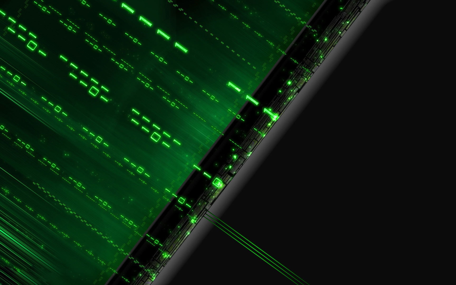 binary, coding, numbers, matrix, Technology, green color, night