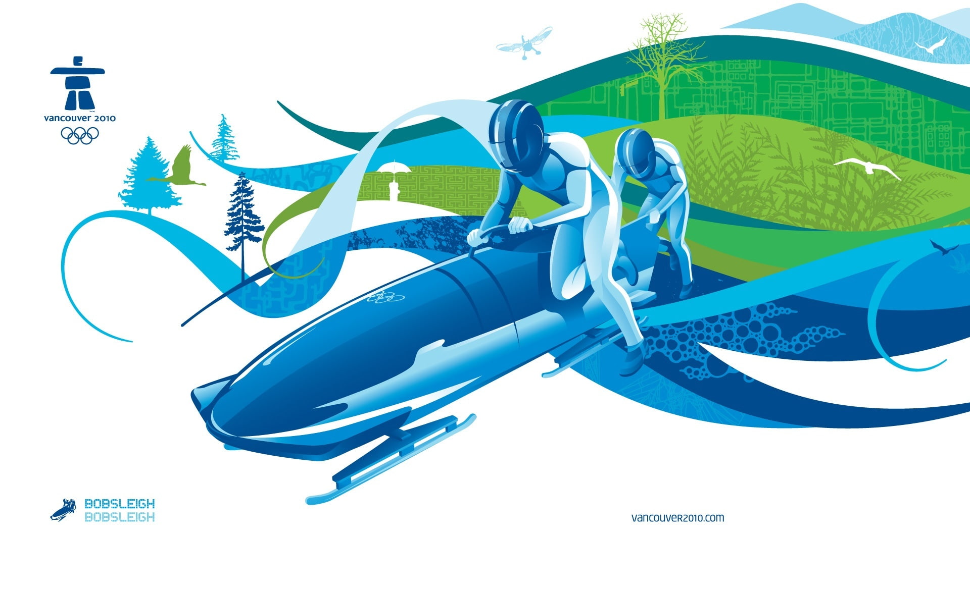 Bobsleigh, Sports, Winter Olympic Games, vancouver 2010, winter sport