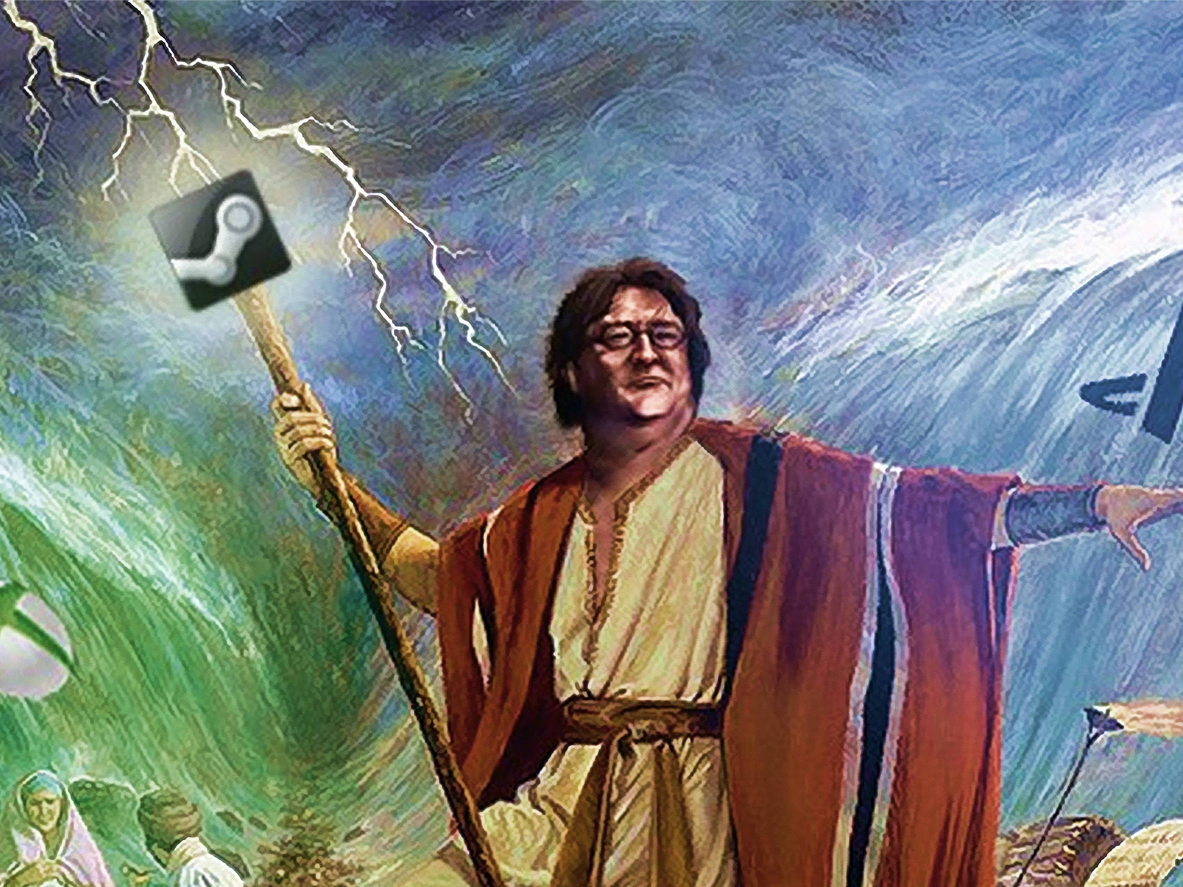 Gabe Newell, PC Gaming, PC Master Race, Steam (software), Valve