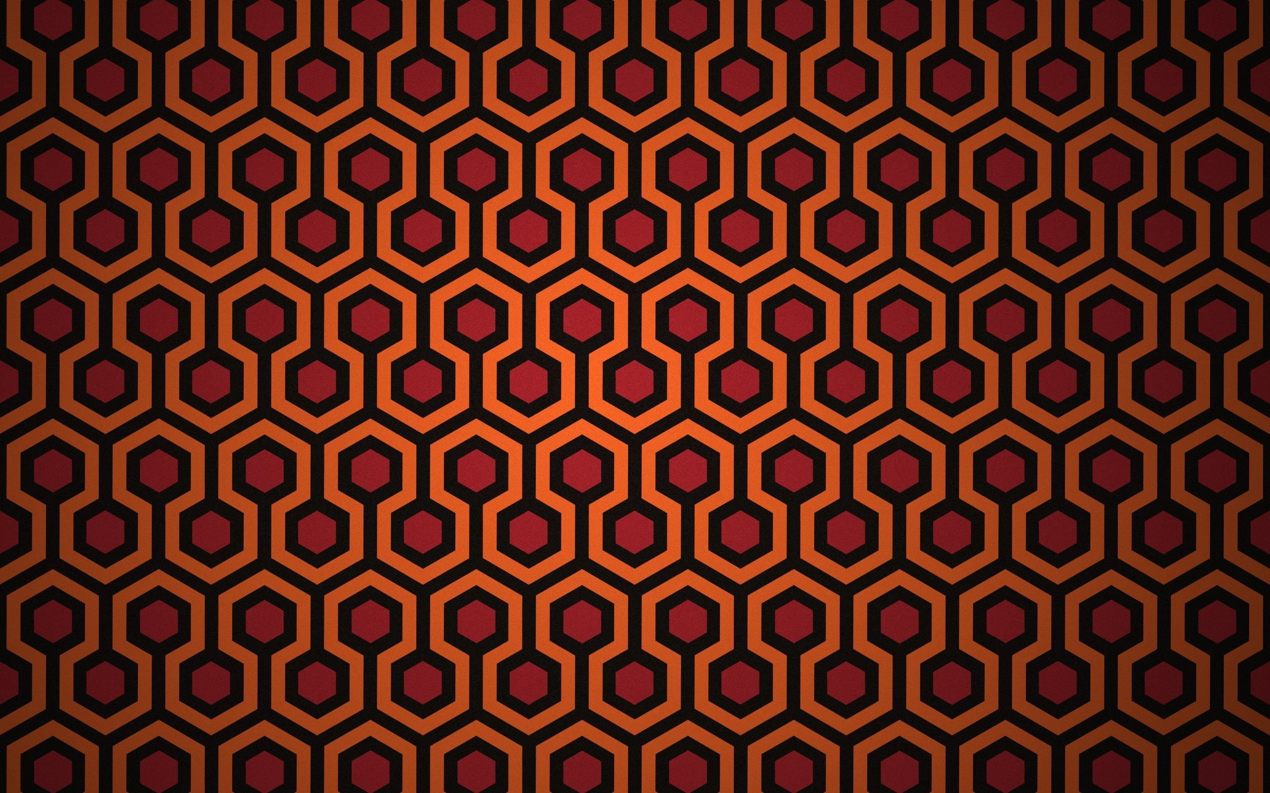 pattern, abstract, hexagon, The Shining, Stanley Kubrick, full frame