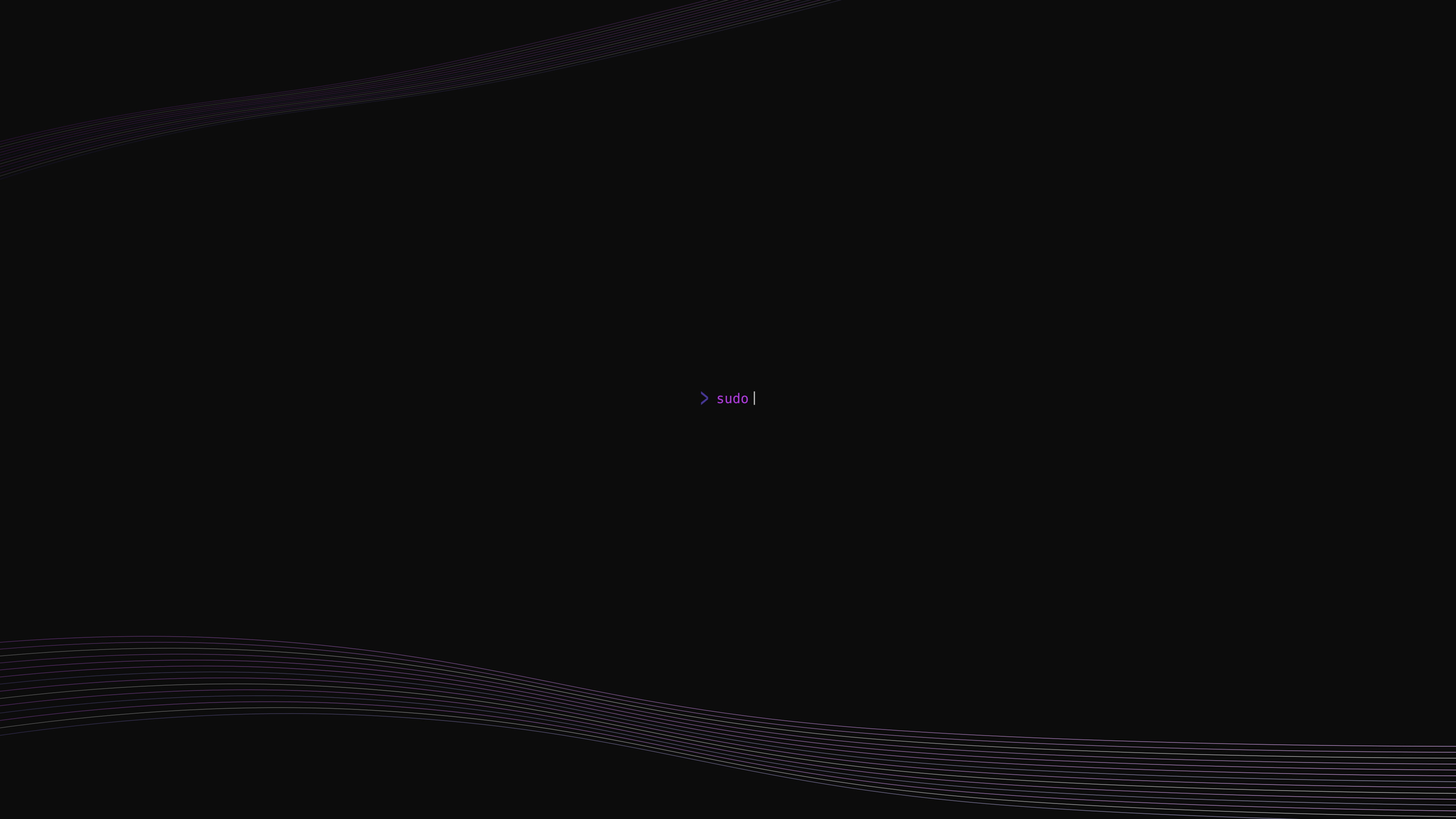 sudo, Linux, terminals, minimalism, dark