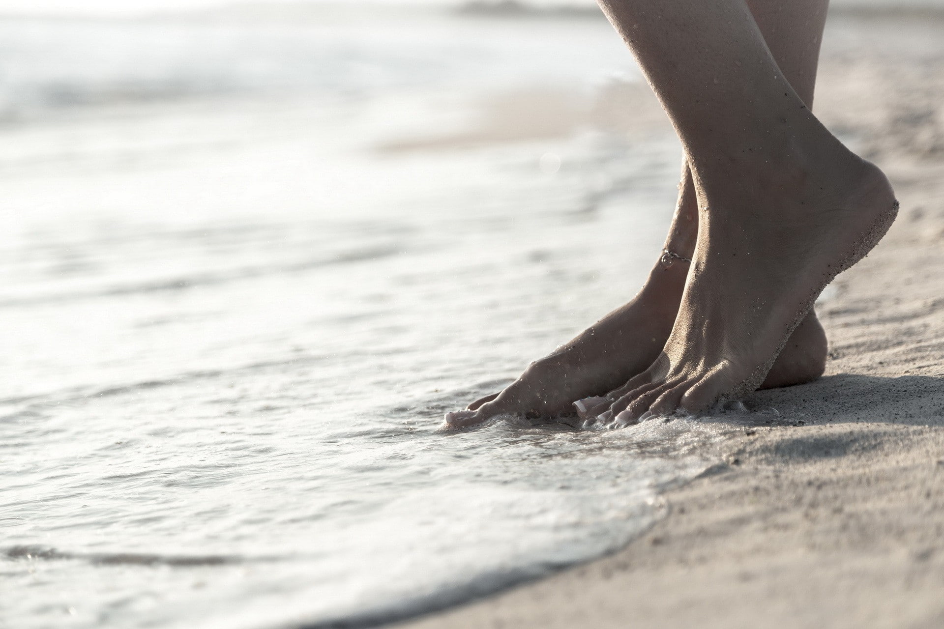 women outdoors, legs, feet, beach, sand, anklet, human body part