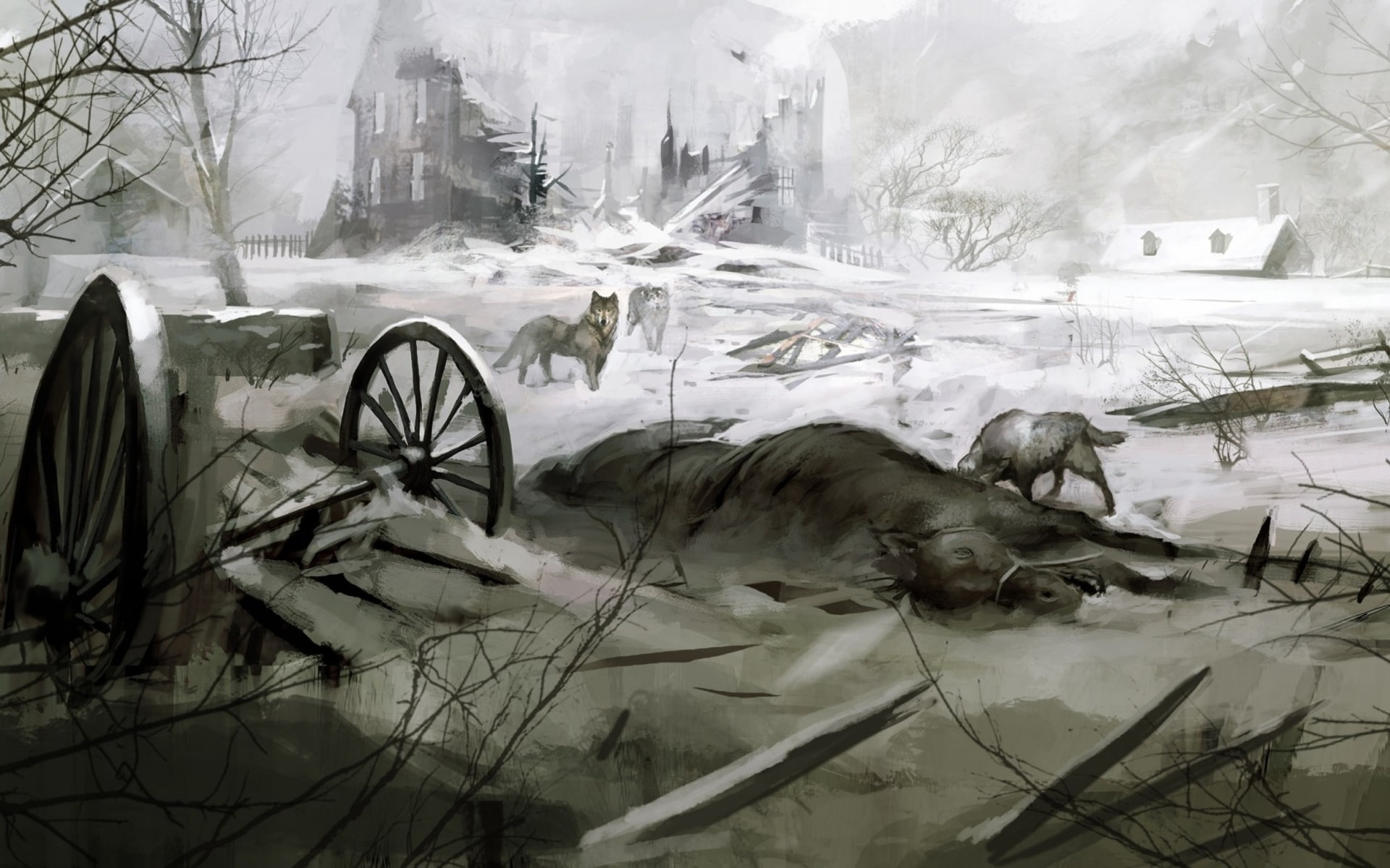 Free download | HD wallpaper: assassins, creed, wolf, wolves ...