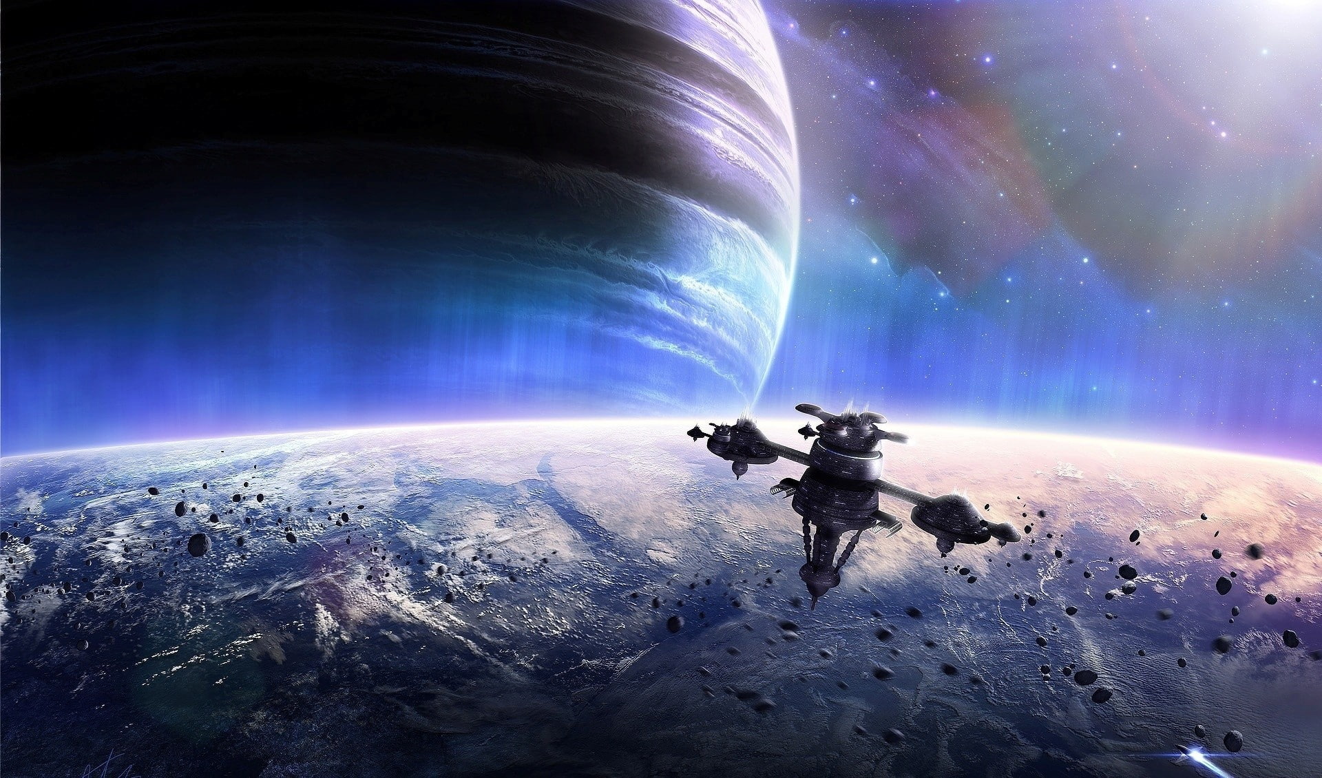 outer, space