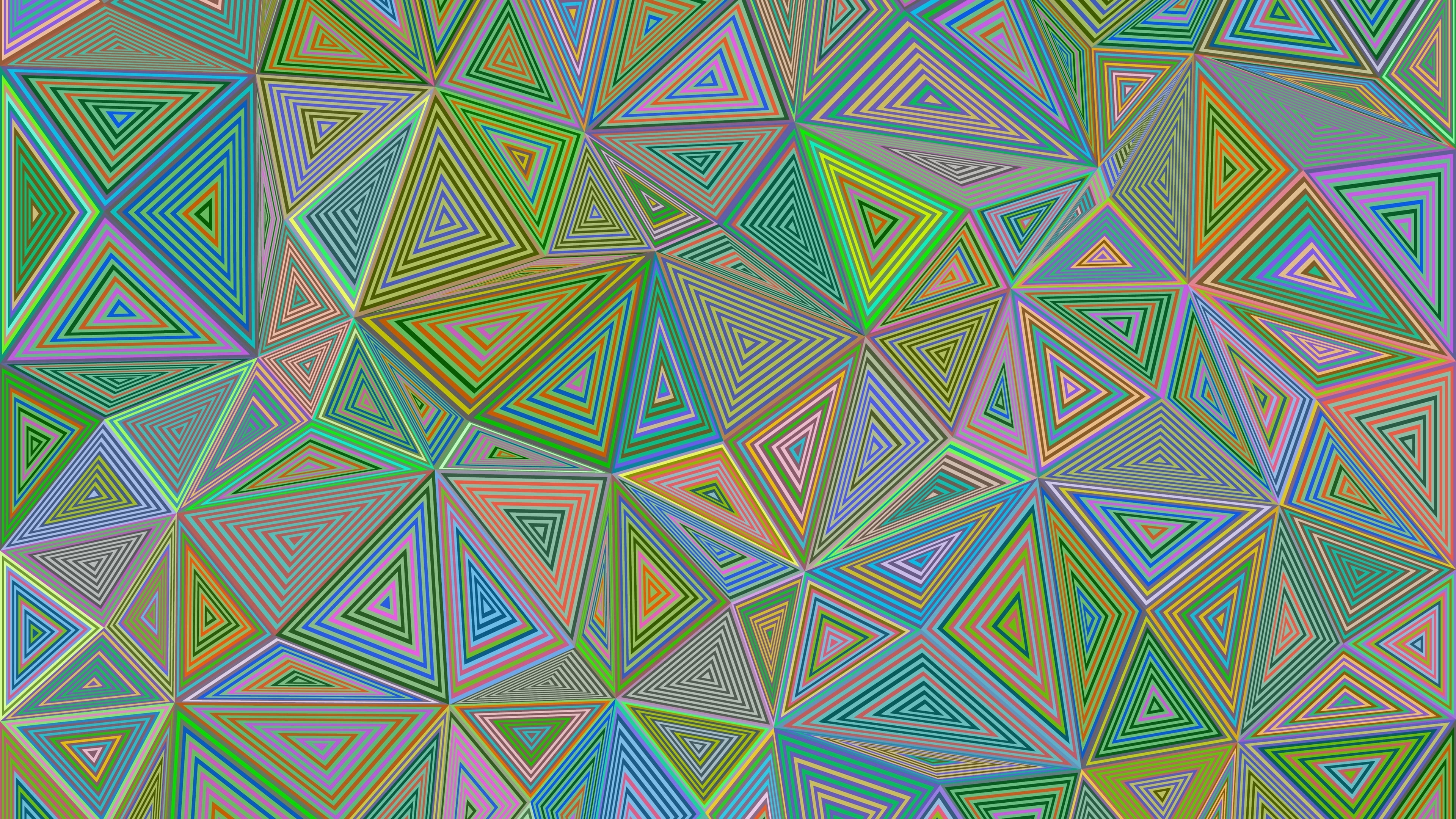 pattern, textile, design, triangle, illusion, geometry, full frame