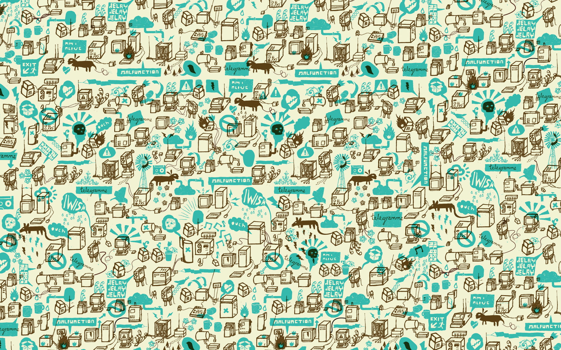 artwork, computers, patterns