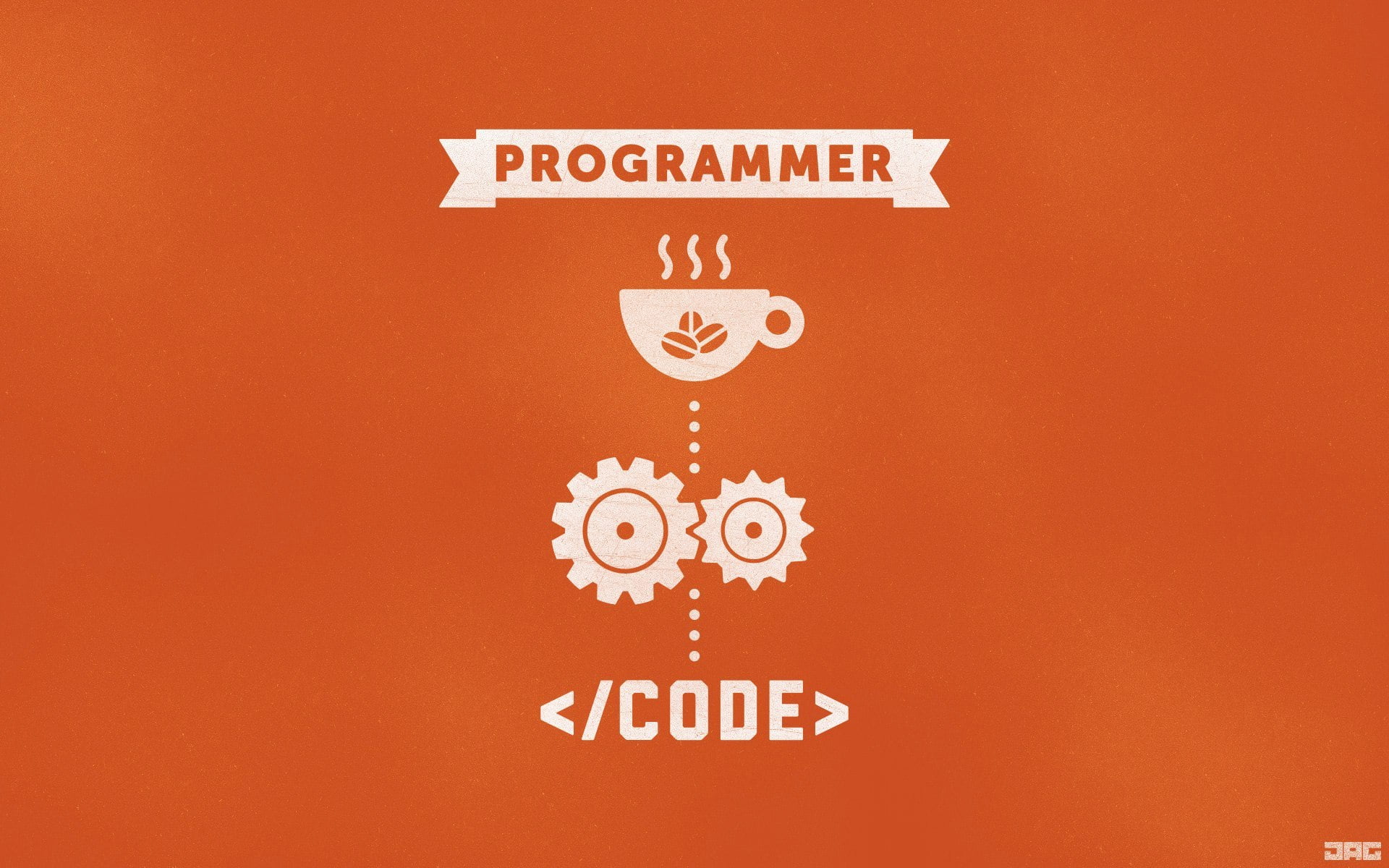 orange programmer text, code, the program, HTML, illustration