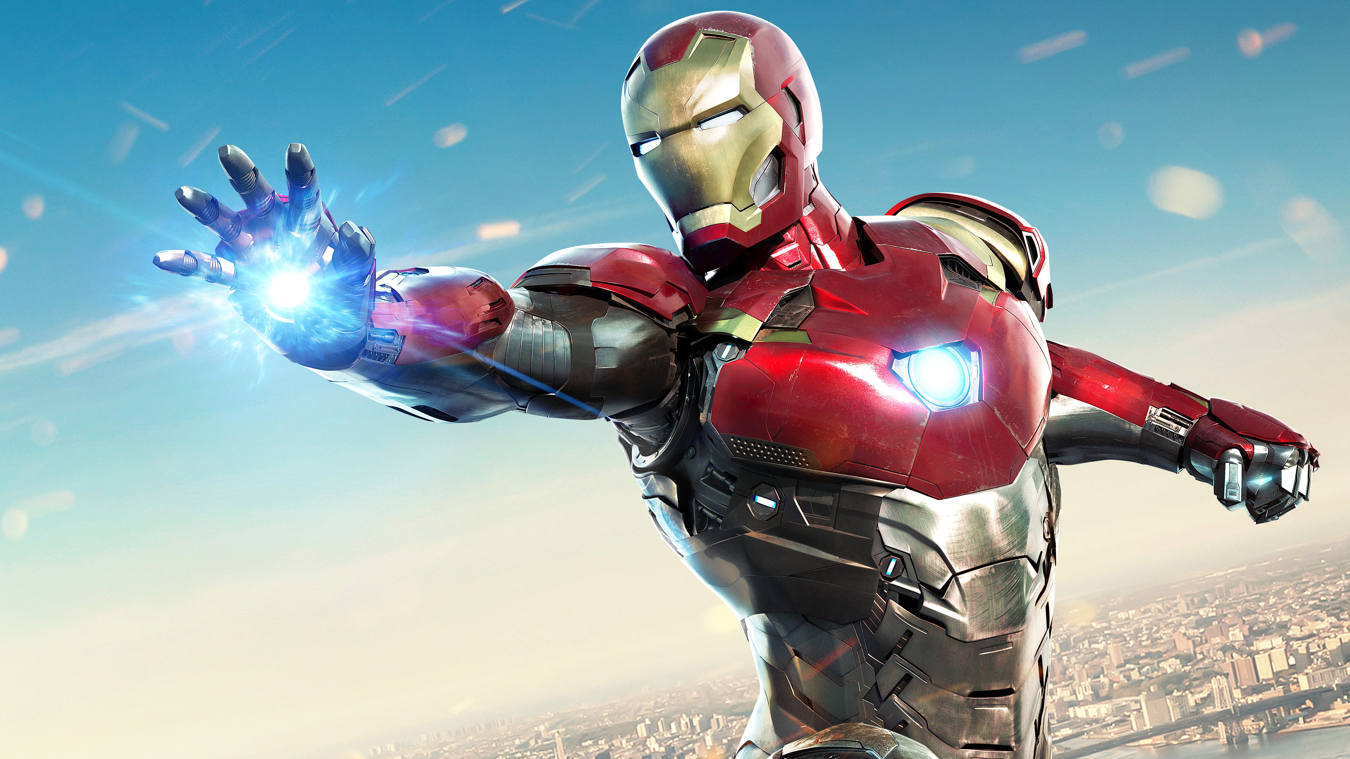 Iron Man, digital art, Marvel Super Heroes