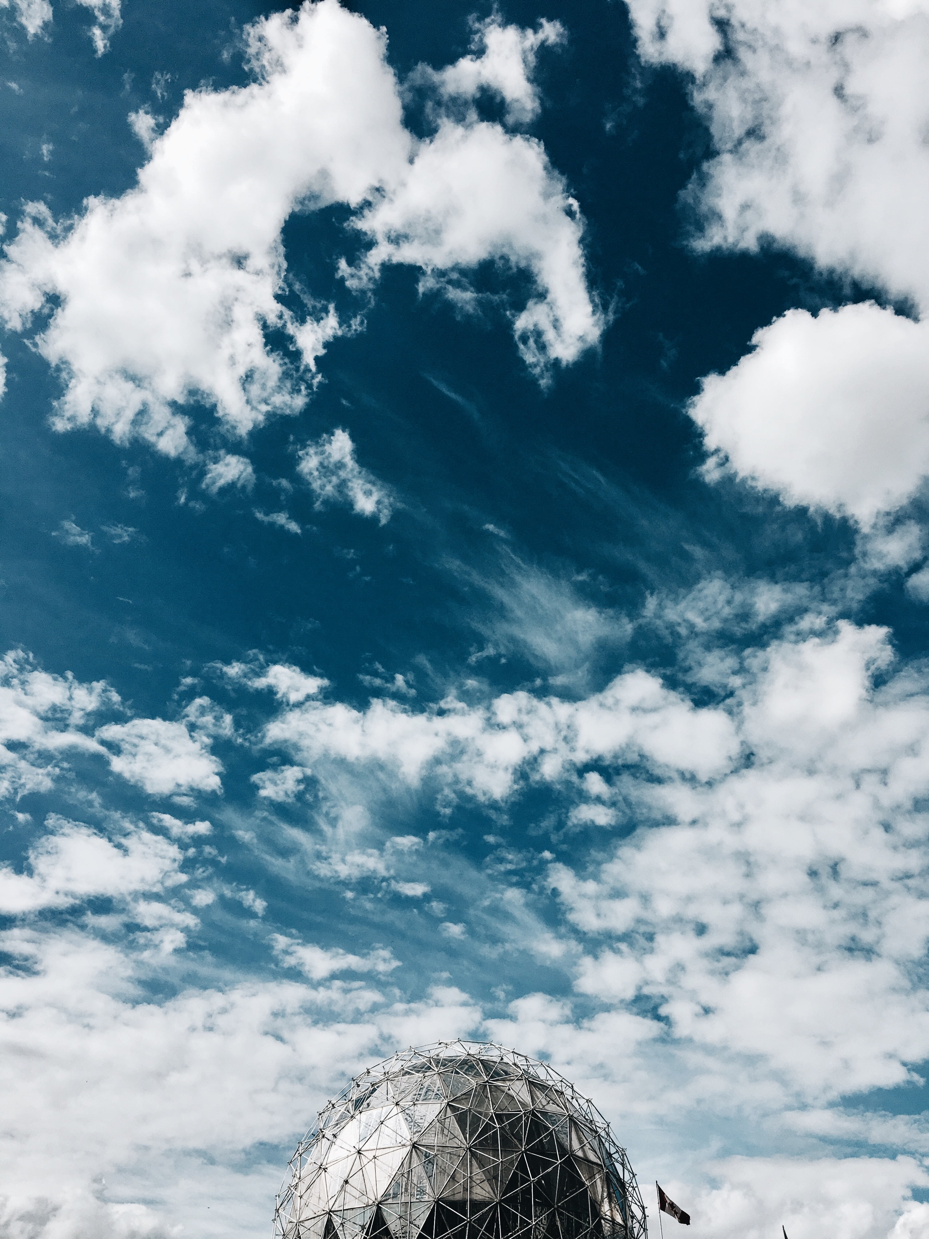 structure, sky, clouds, architecture, vancouver, canada, cloud - sky