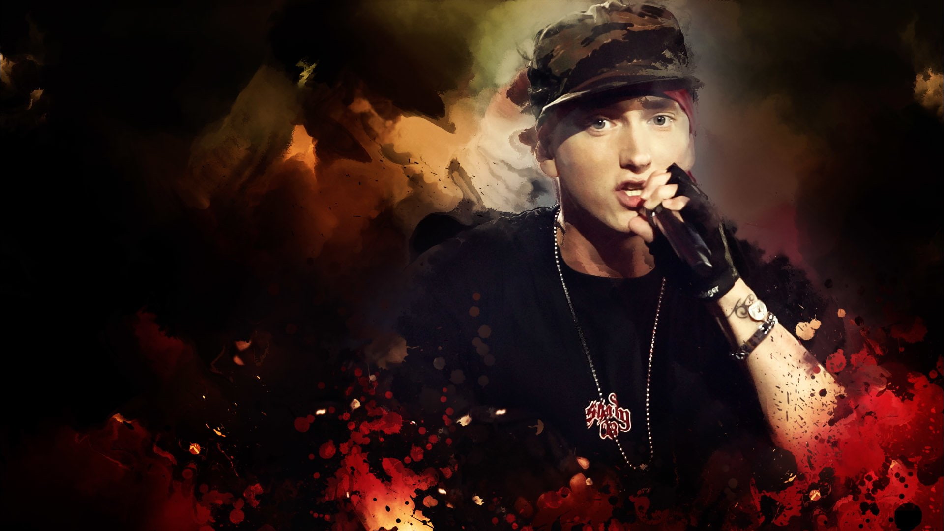 Singers, Eminem, smoke - physical structure, smoking - activity