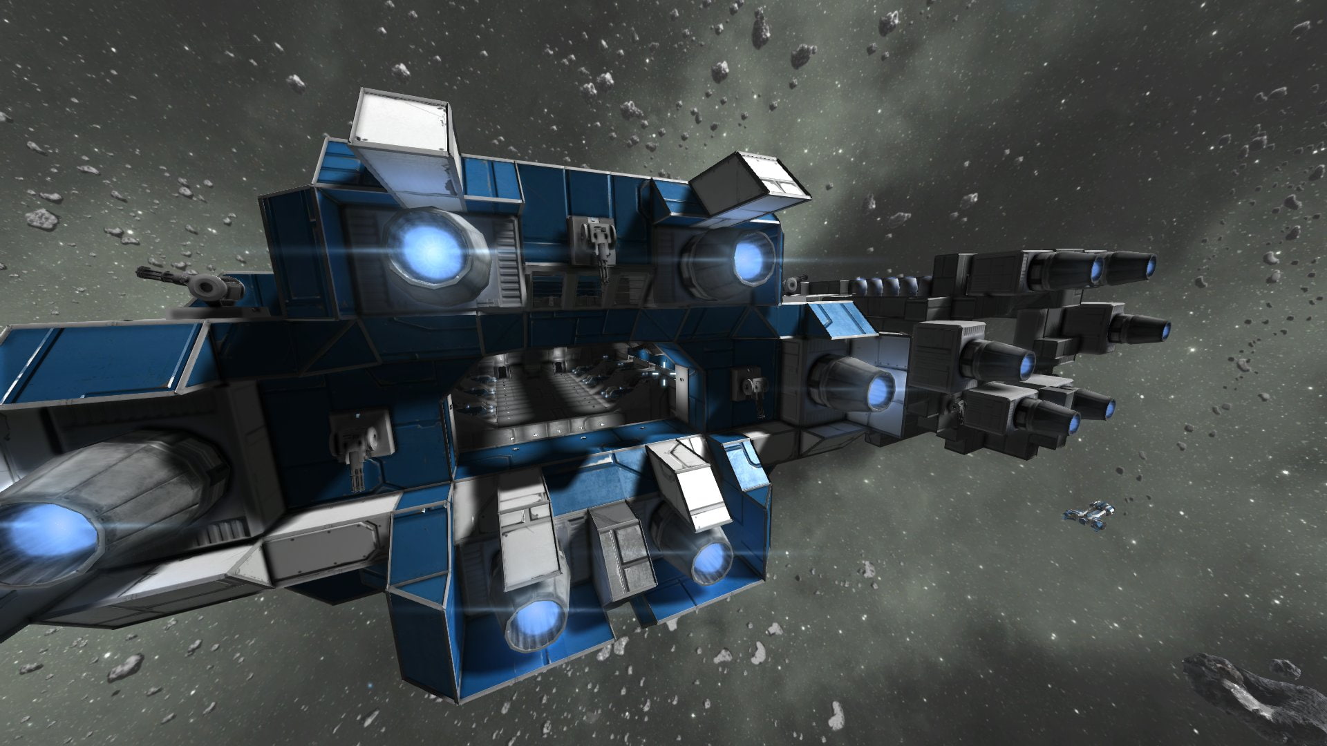 engineers, sandbox, sci fi, simulation, space, spaceship
