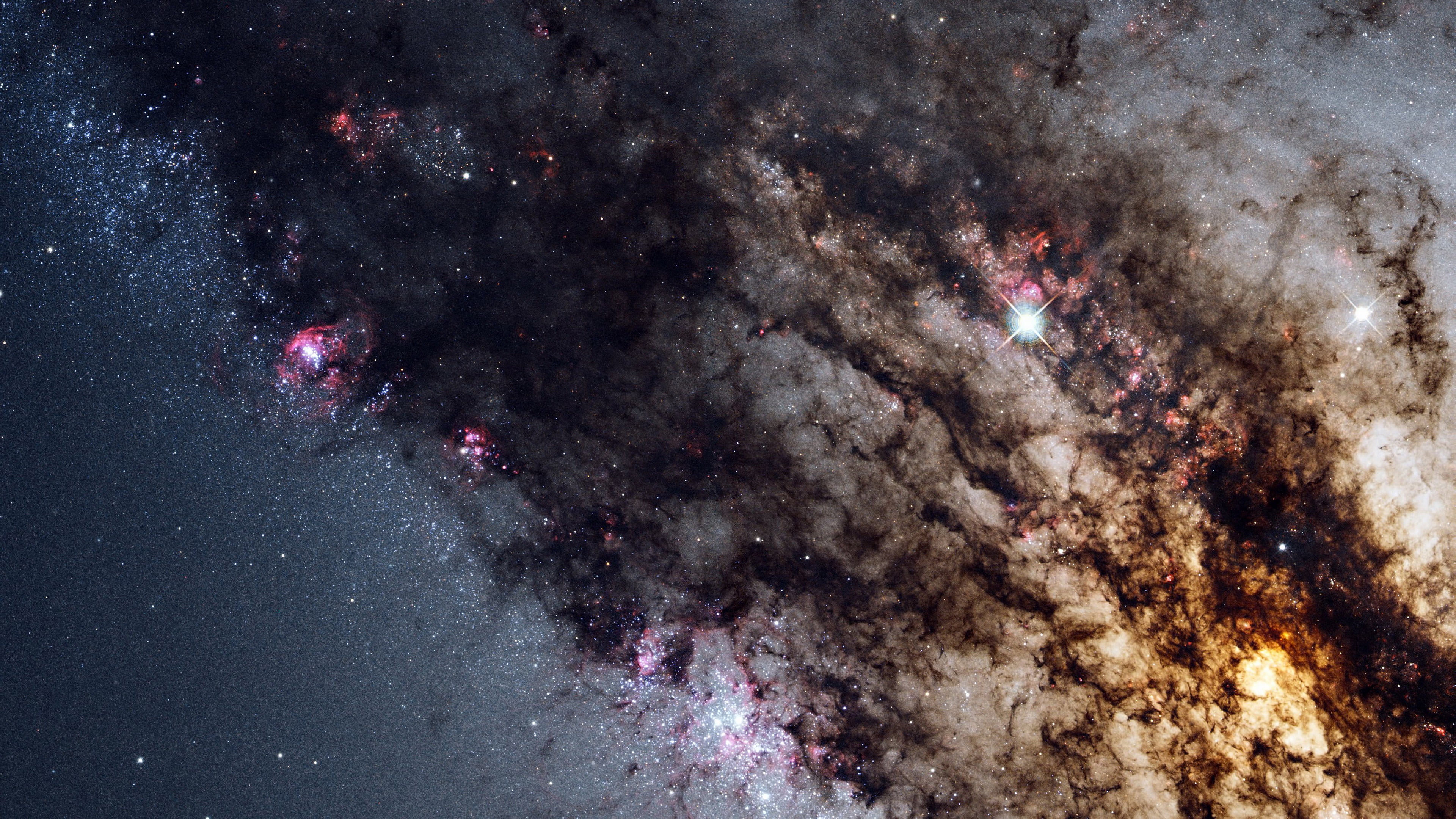 galaxy wallpaper, universe, stars, glitter, space, nebula, backgrounds