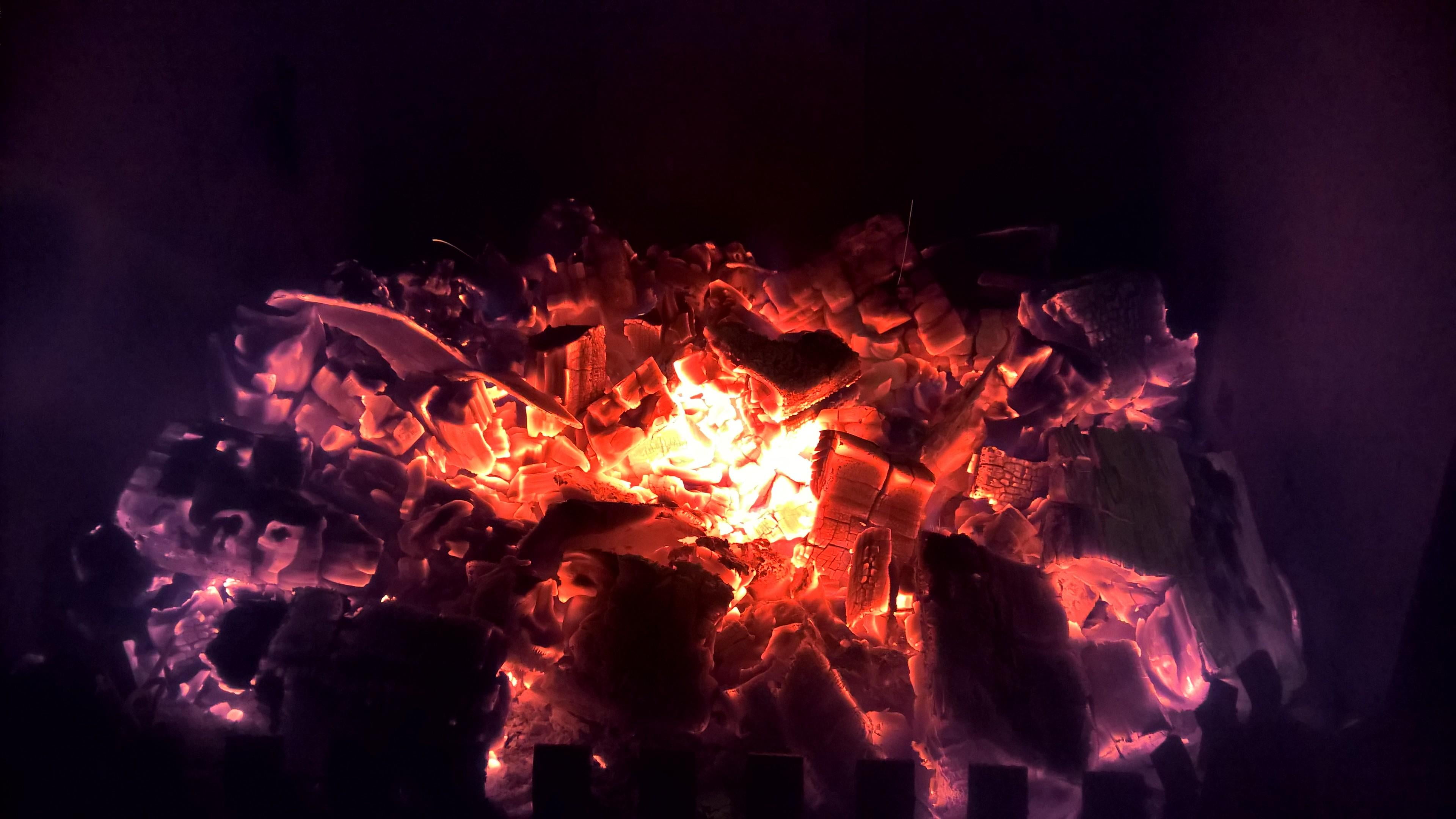 fire, coal, stove, burning, heat - temperature, flame, fire - natural phenomenon