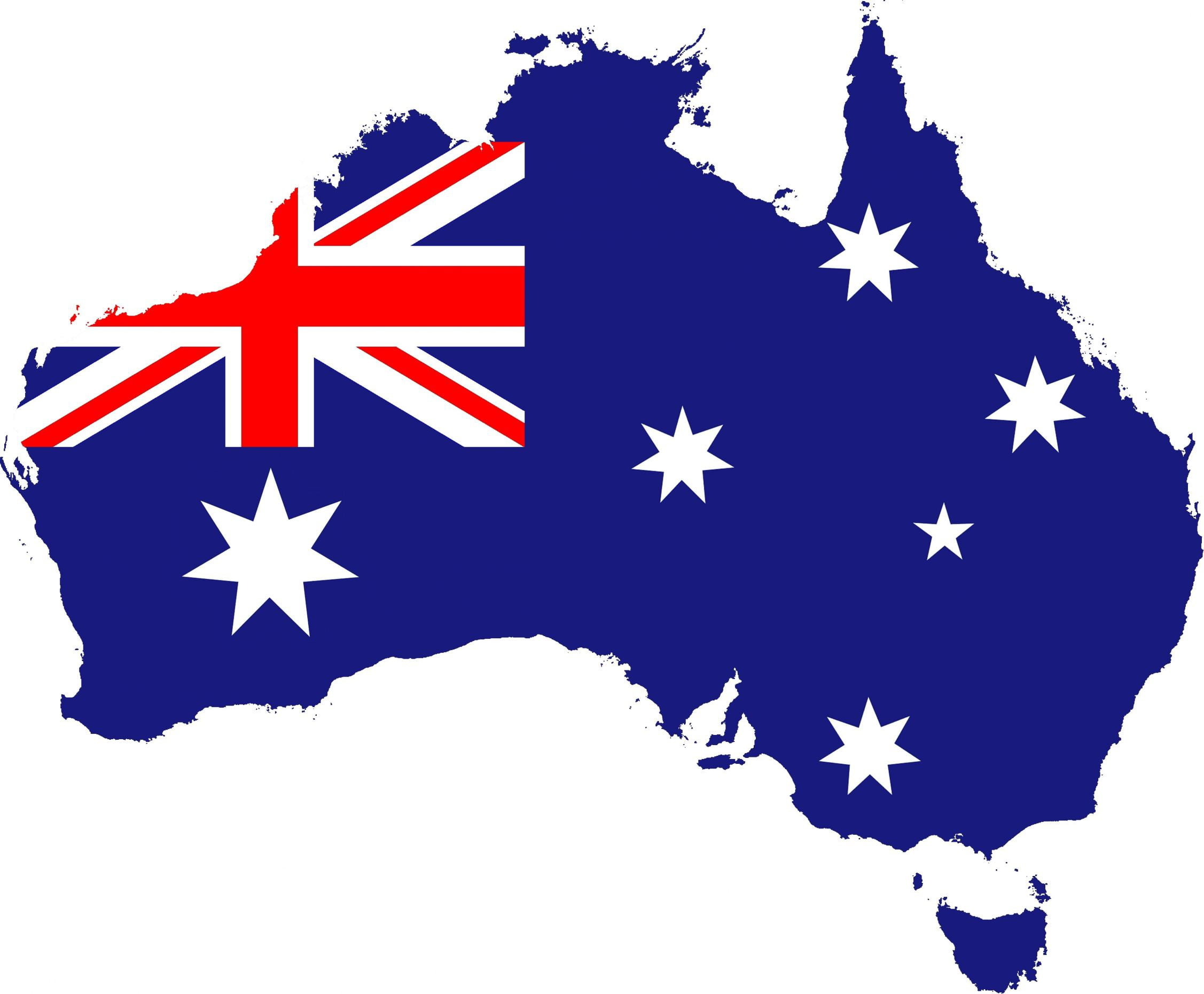 flag, Australia, fon, border, cuistom
