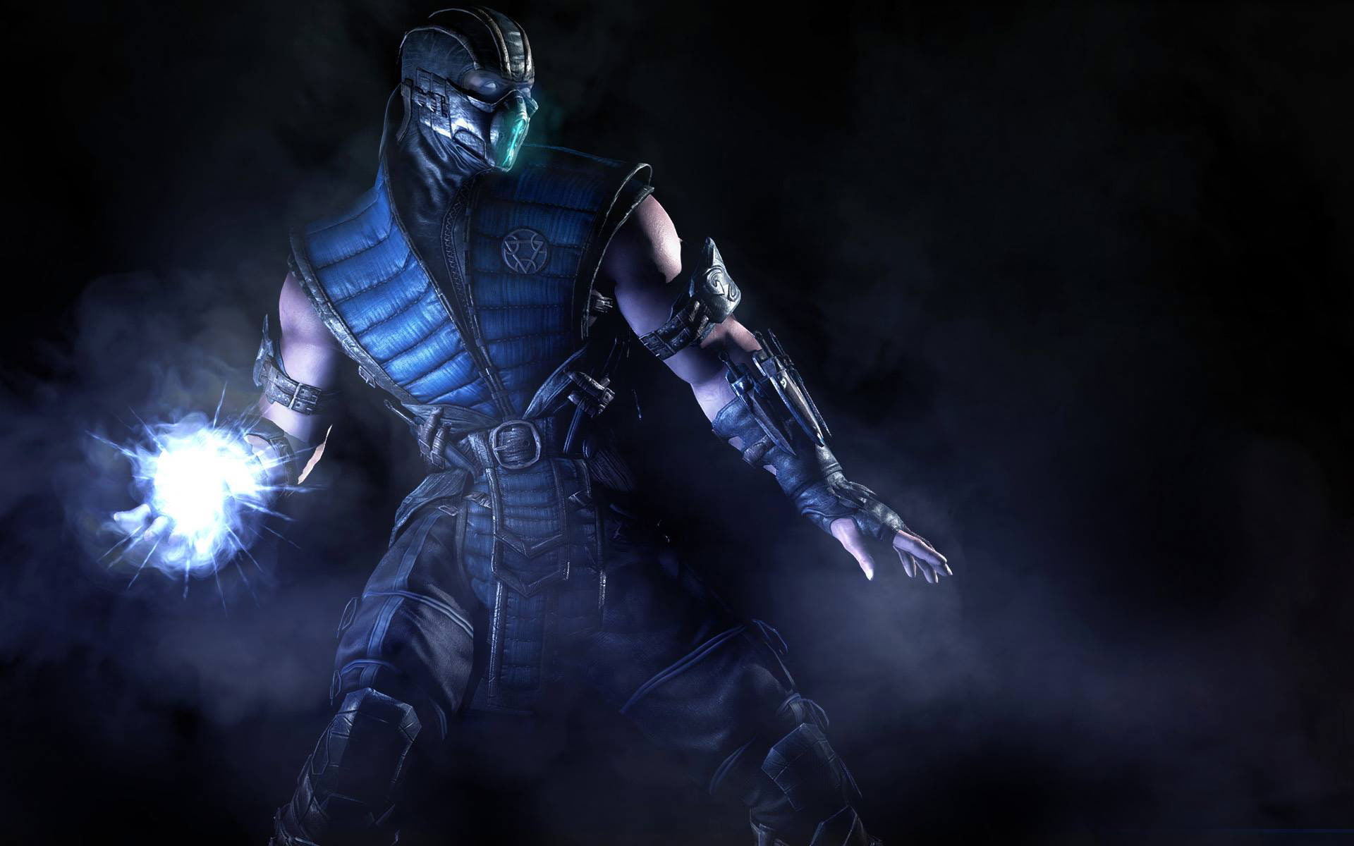 Sub Zero Mortal Kombat X, weapon, night, gun, security, protection