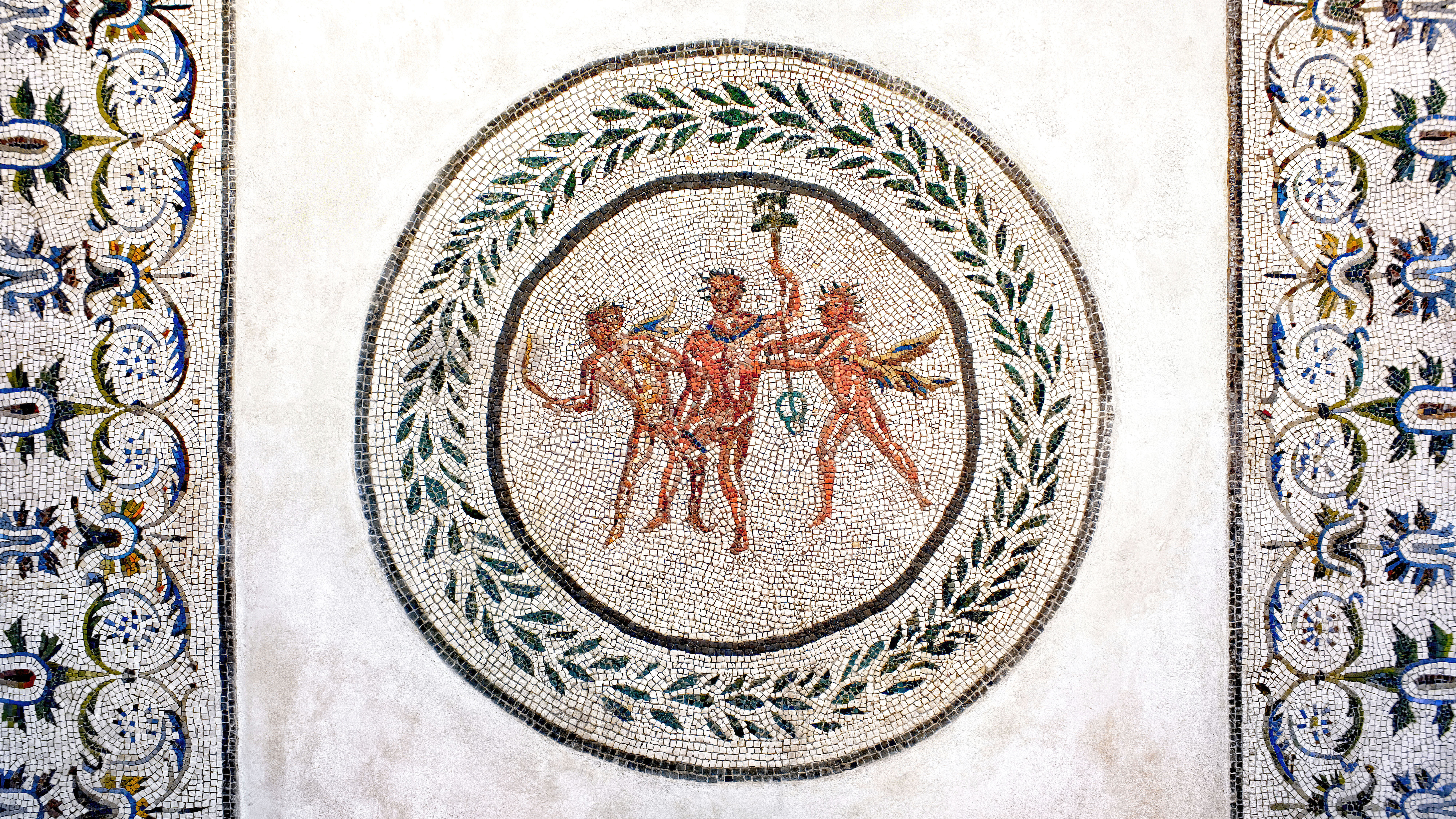 Rome, mosaic, classic art, Roman mythology, Greek mythology