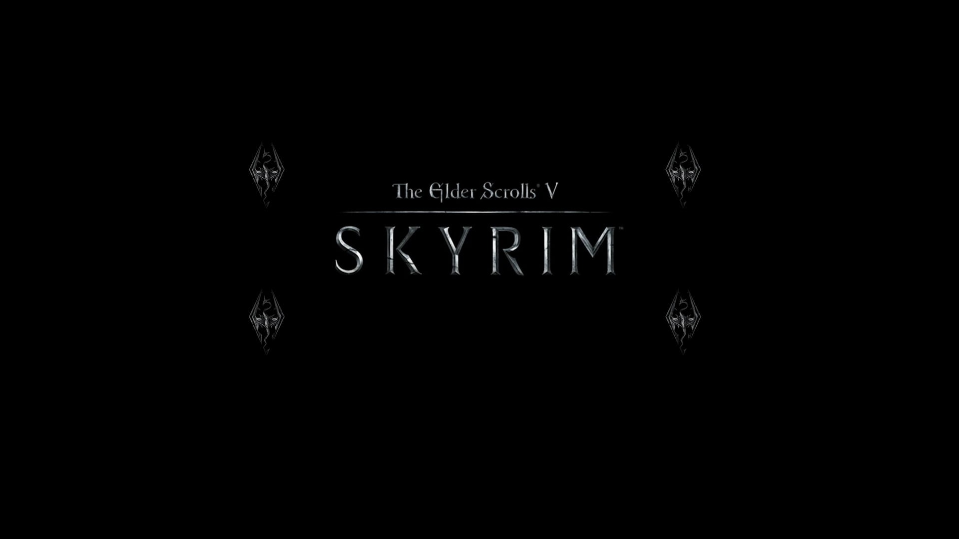 Skyrim wallpaper, The Elder Scrolls V: Skyrim, text, western script