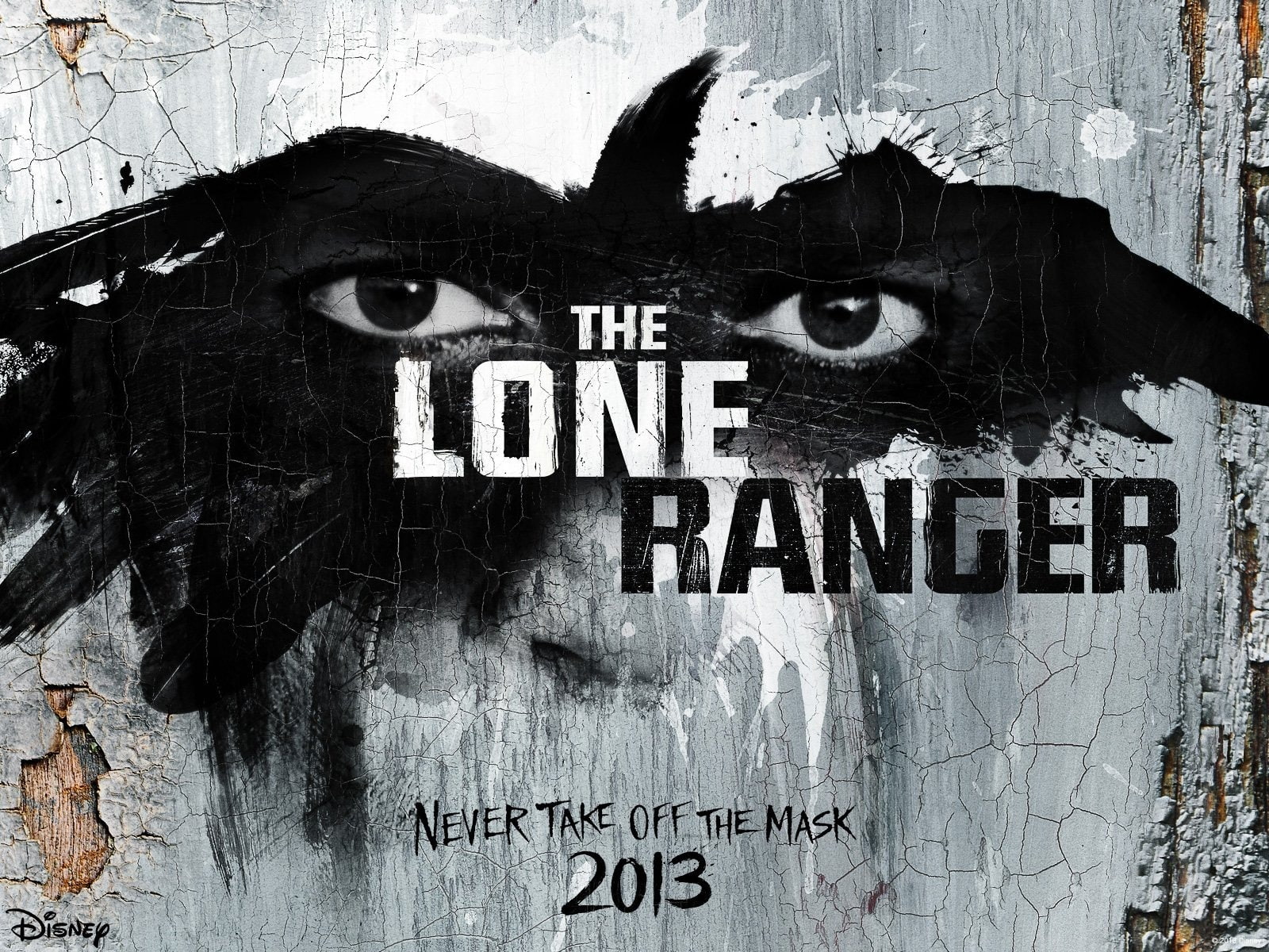 The Lone Ranger Movie HD Wallpaper 01, The Lone Ranger poster