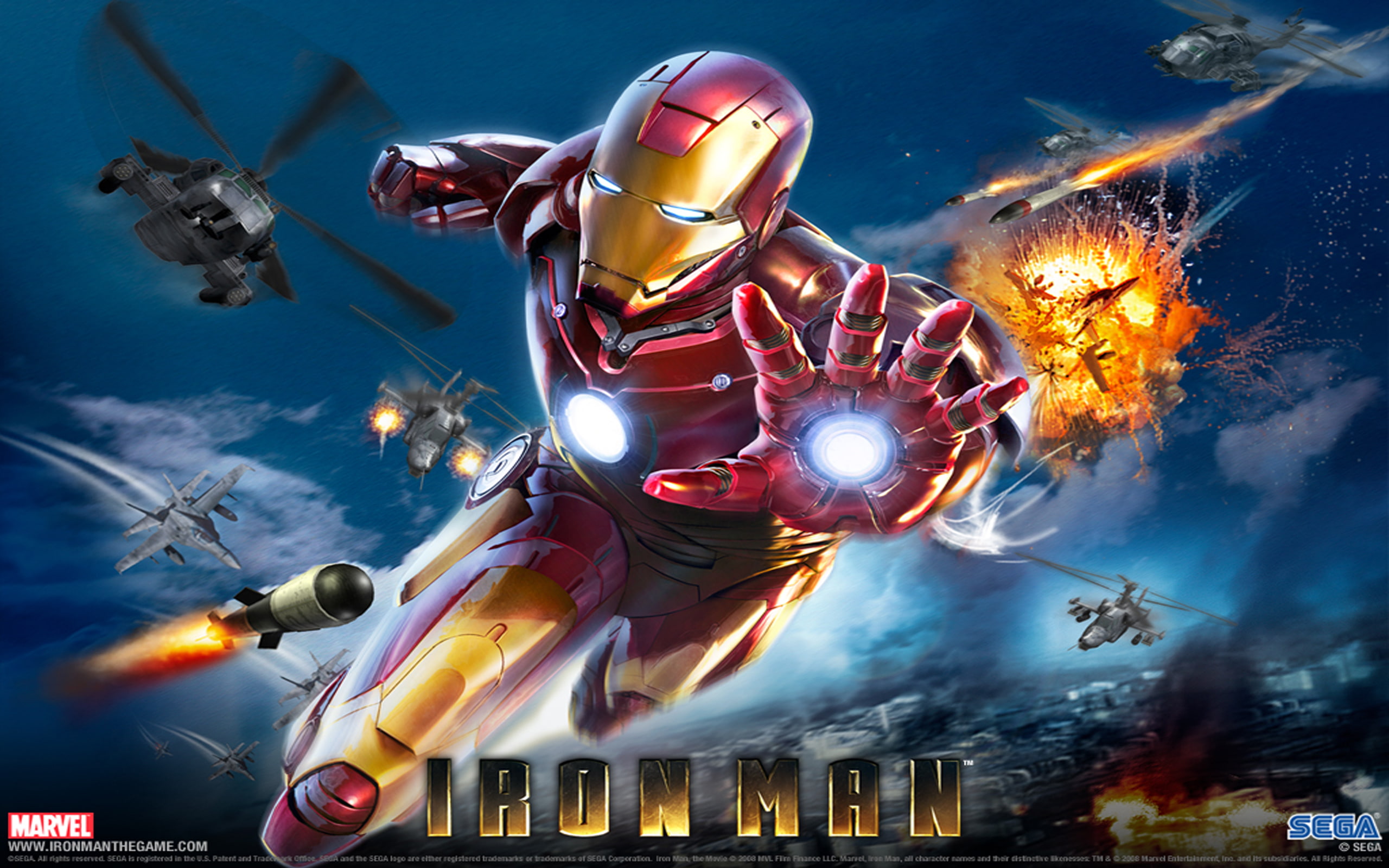 Marvel Iron Man Pc Video Game Desktop Hd Wallpaper For Pc Tablet And Mobile Download 2560×1600