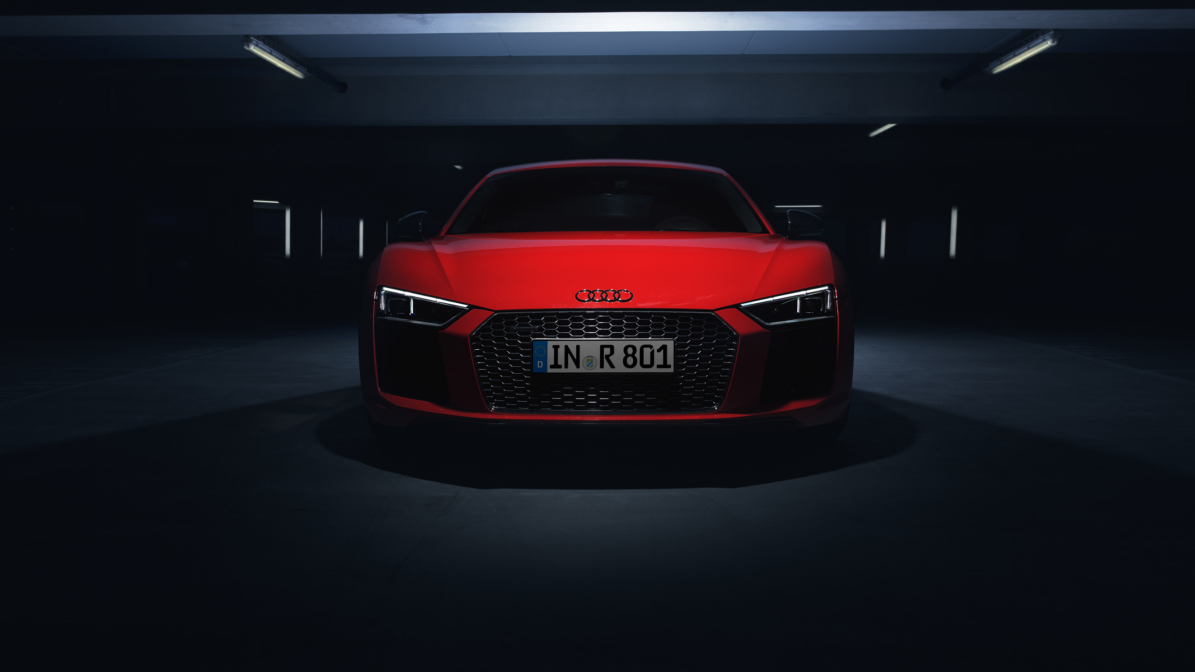 Audi R8 V10 PLUS 4K