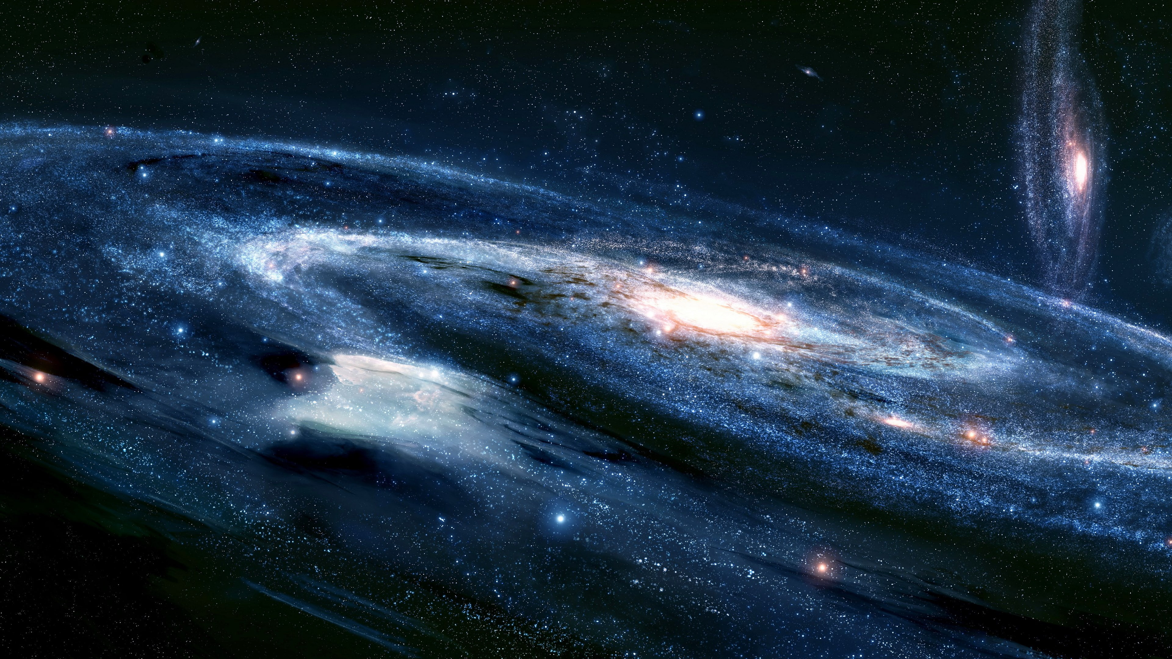 cool desktop background  space galaxy, night, nature, no people