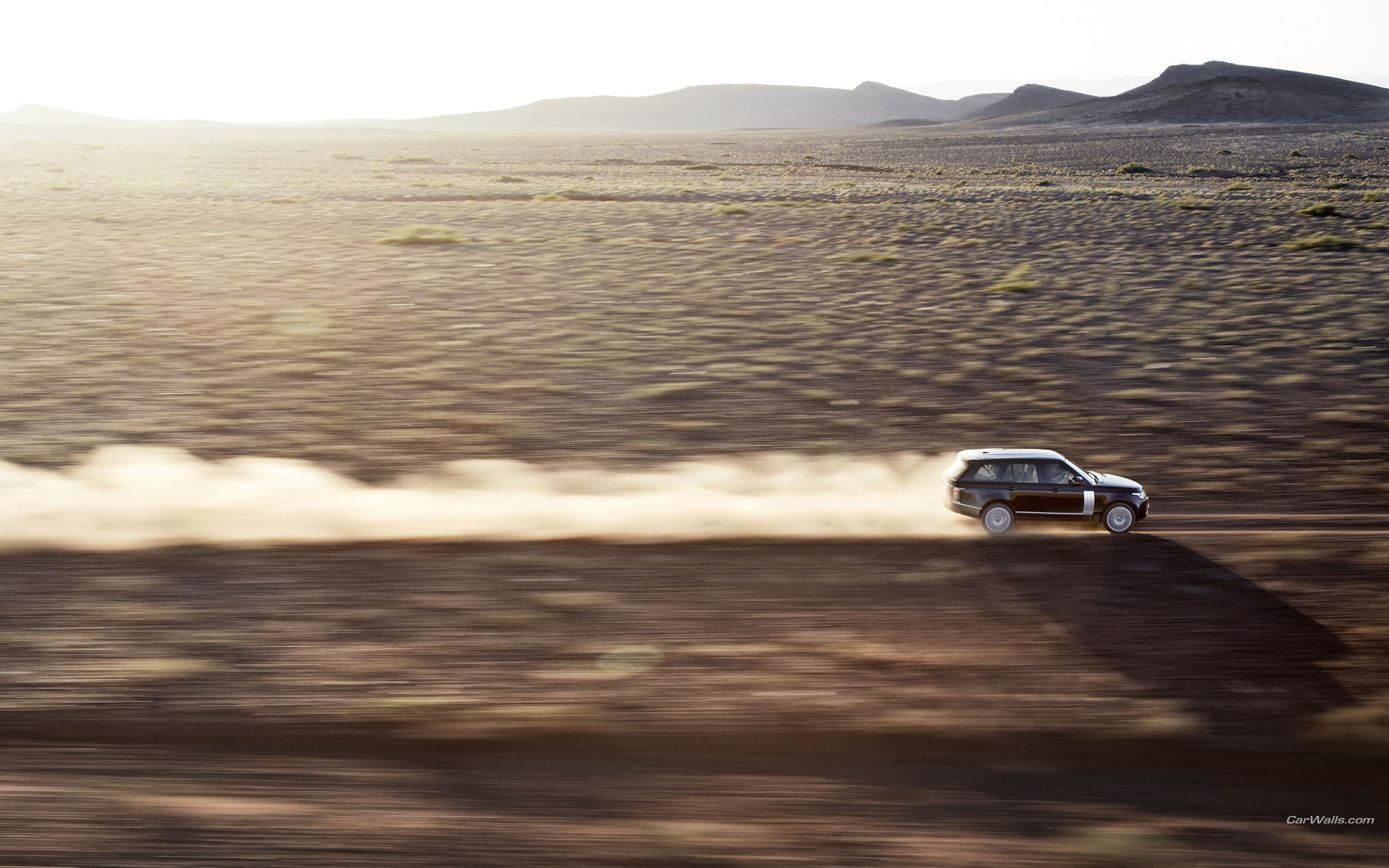 Range Rover SUV Desert Motion Blur HD, cars