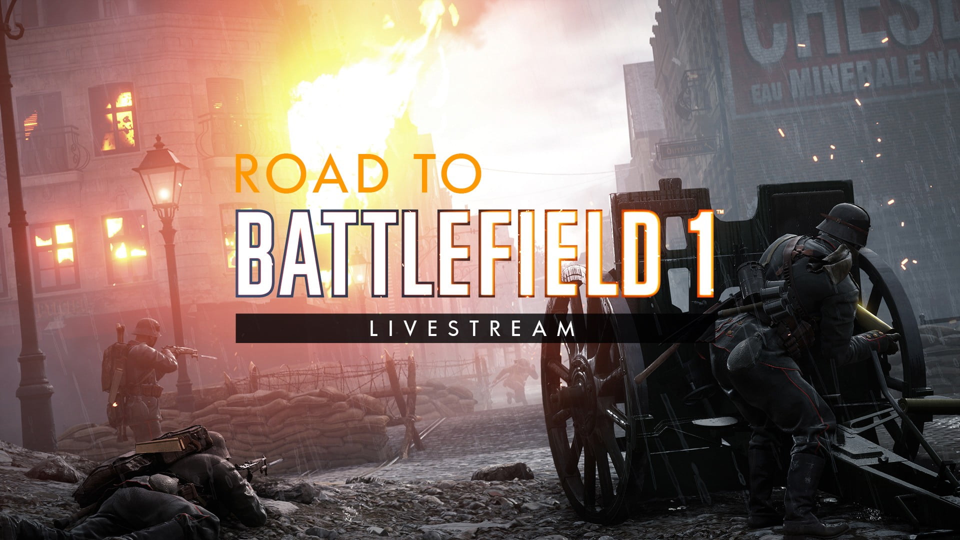 Road to Battlefield 1 Livestream illustration, communication