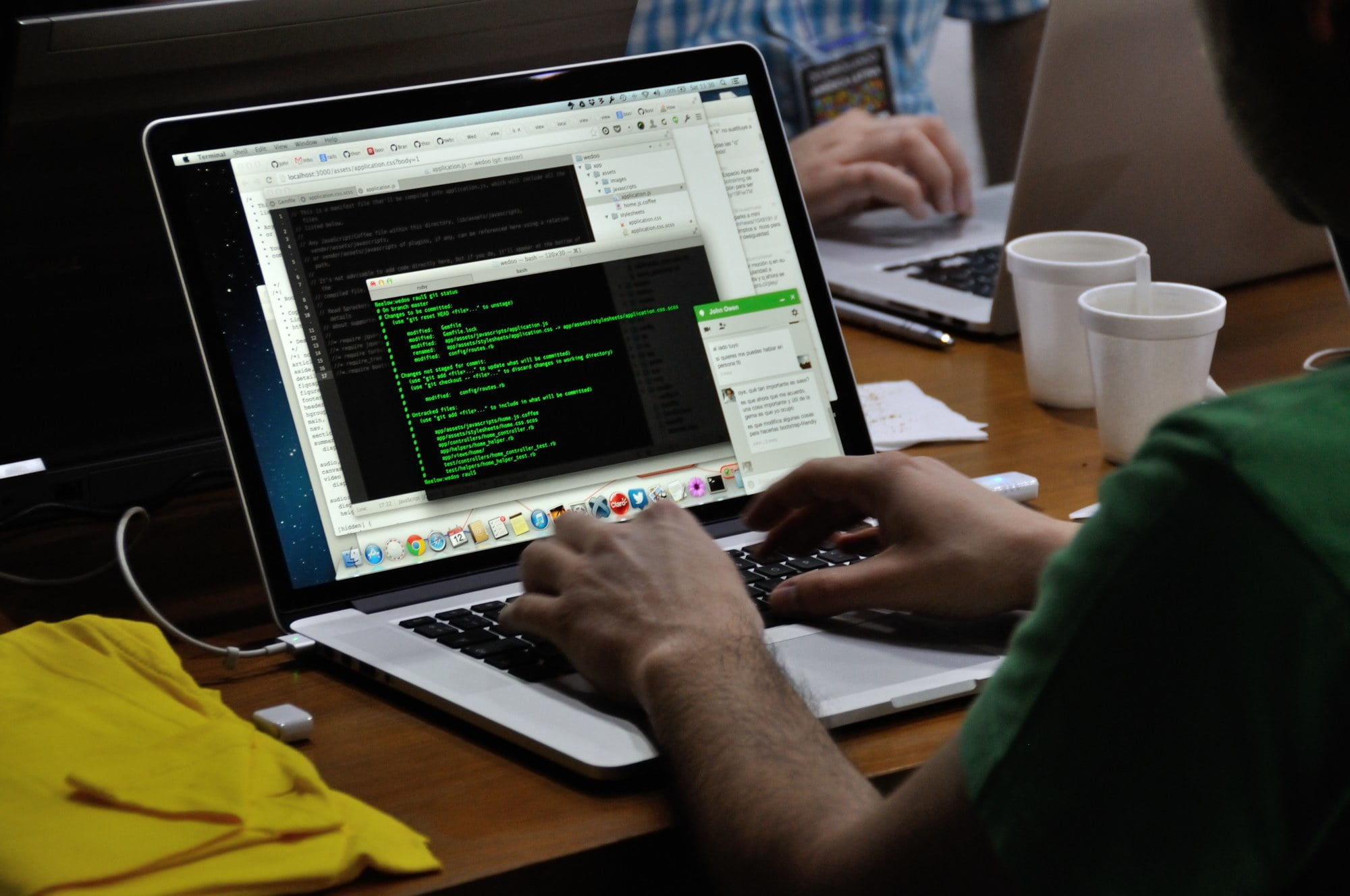 computer, information, code, laptop, Programmer, the program