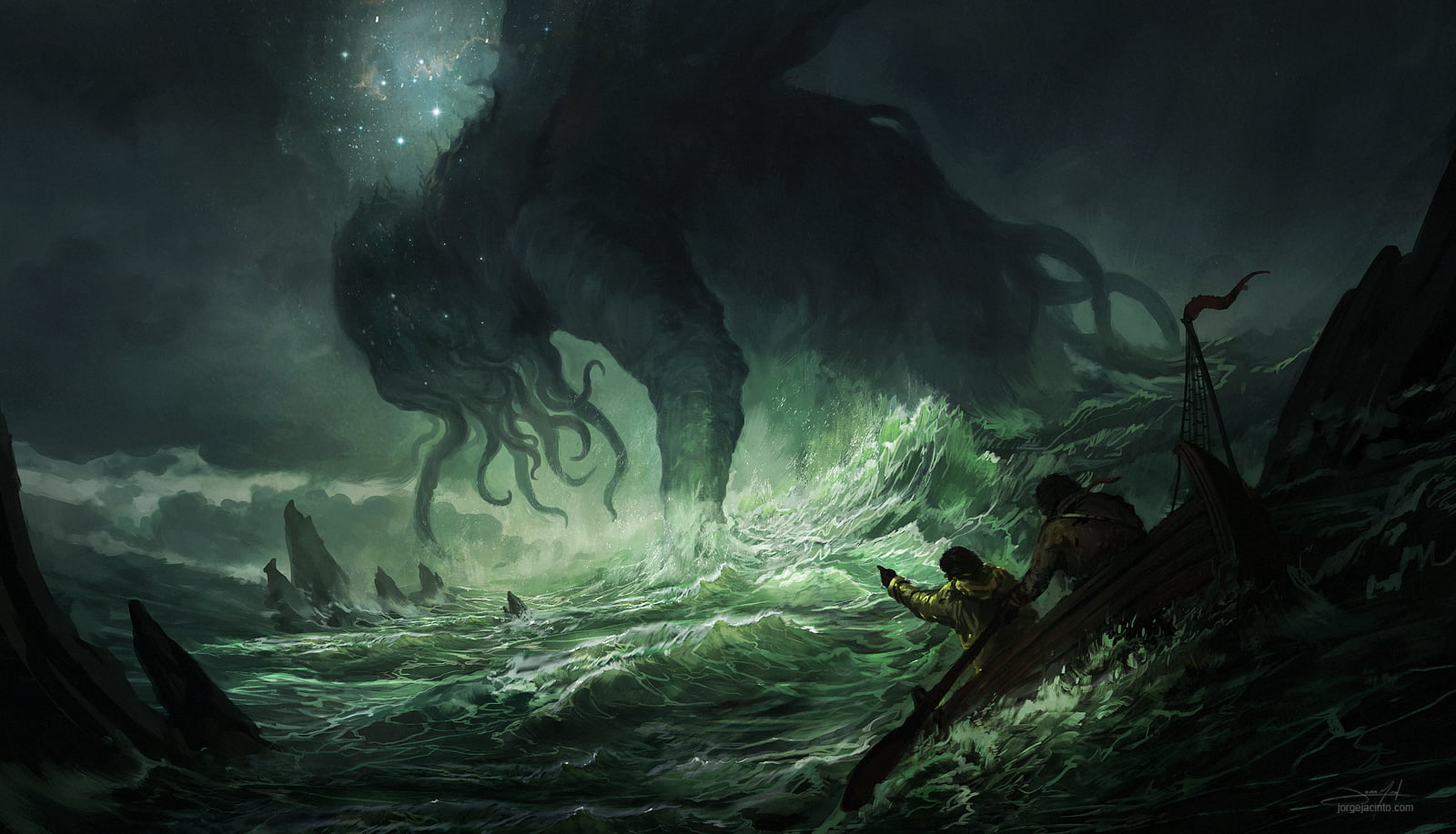 Cthulhu, call of cthulhu, H. P. Lovecraft, science, science fiction