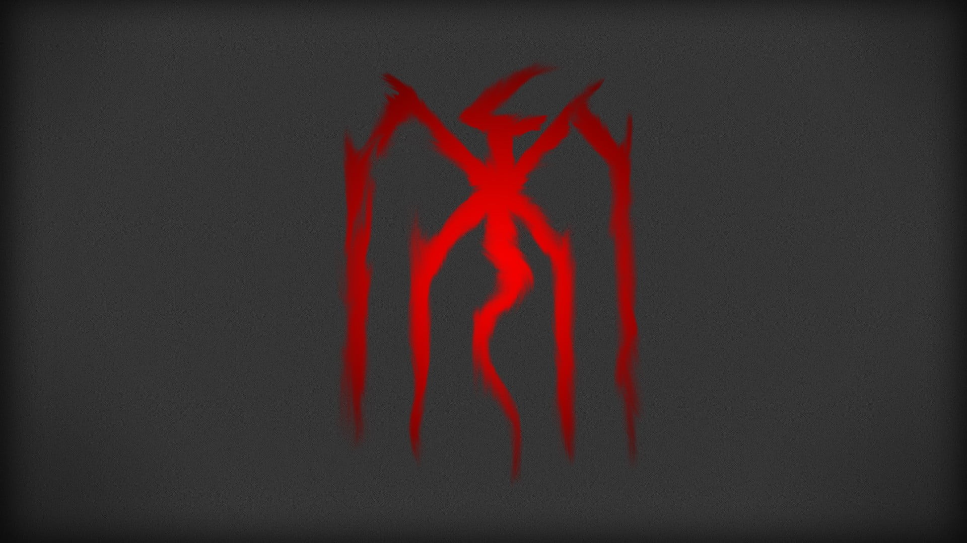red logo, Dragon Age II, minimalism, close-up, healthcare and medicine