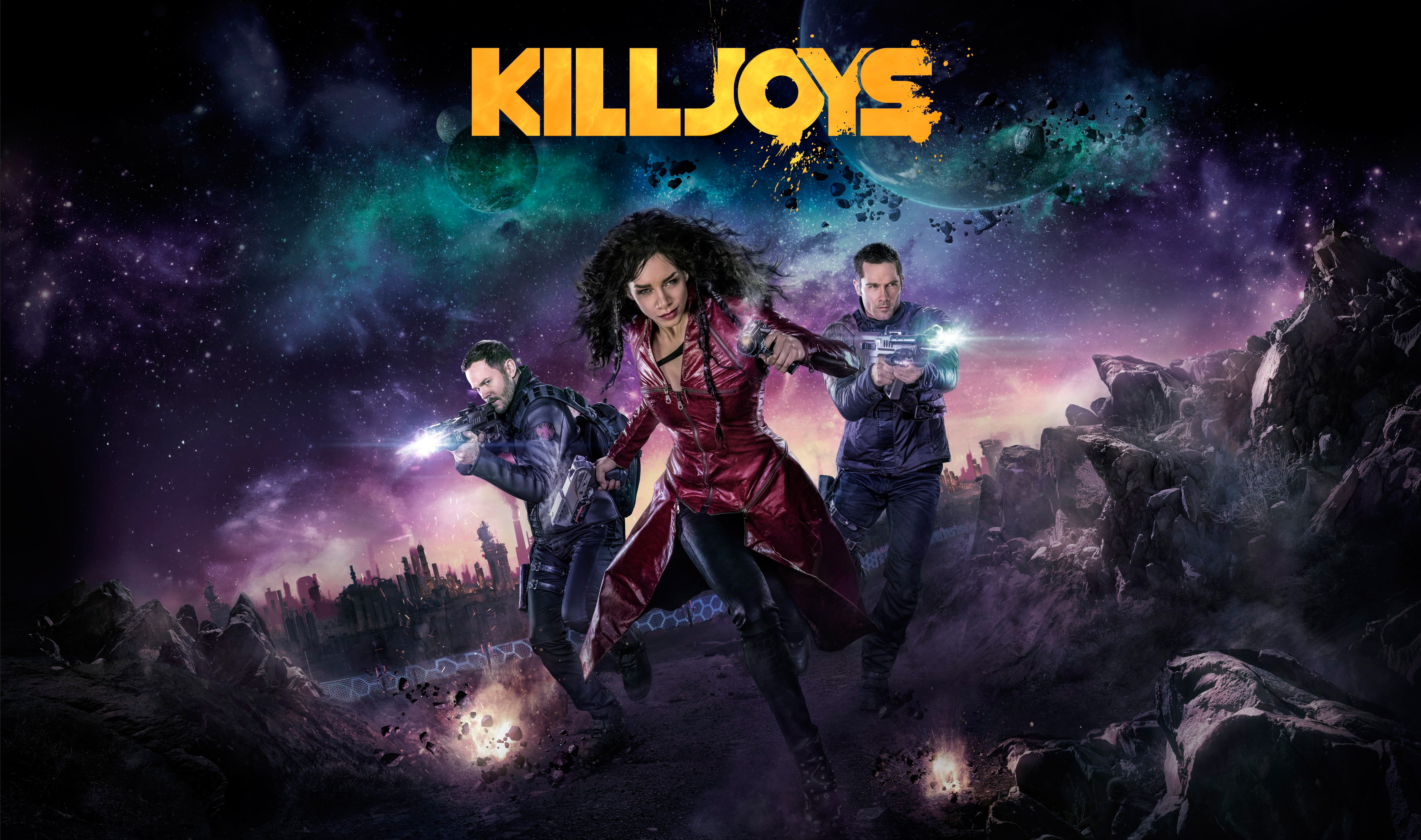 Killjoys movie poster, Canadian, Space Adventure