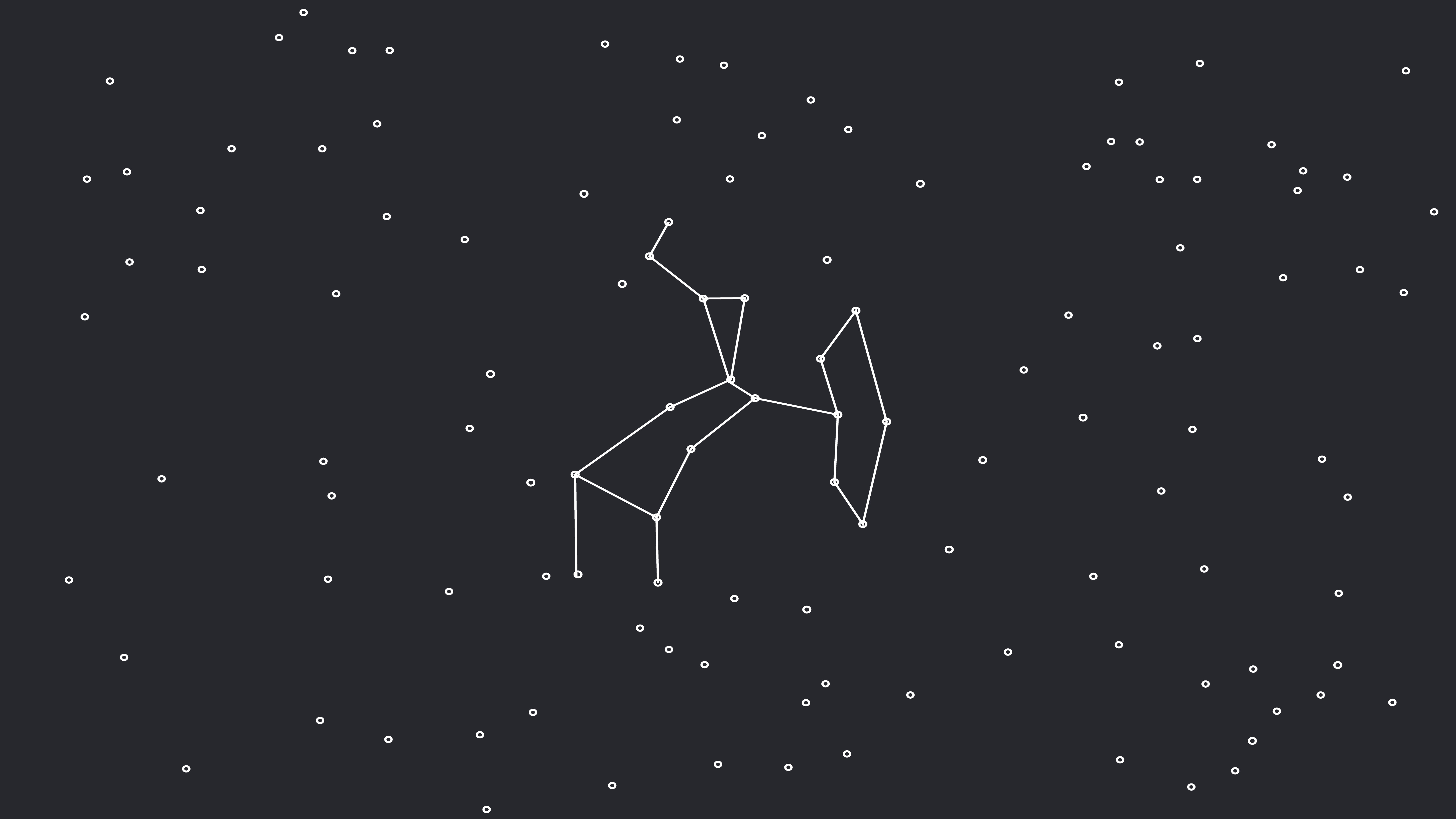 8k, Sagittarius, minimalism, stars, line art, constellations